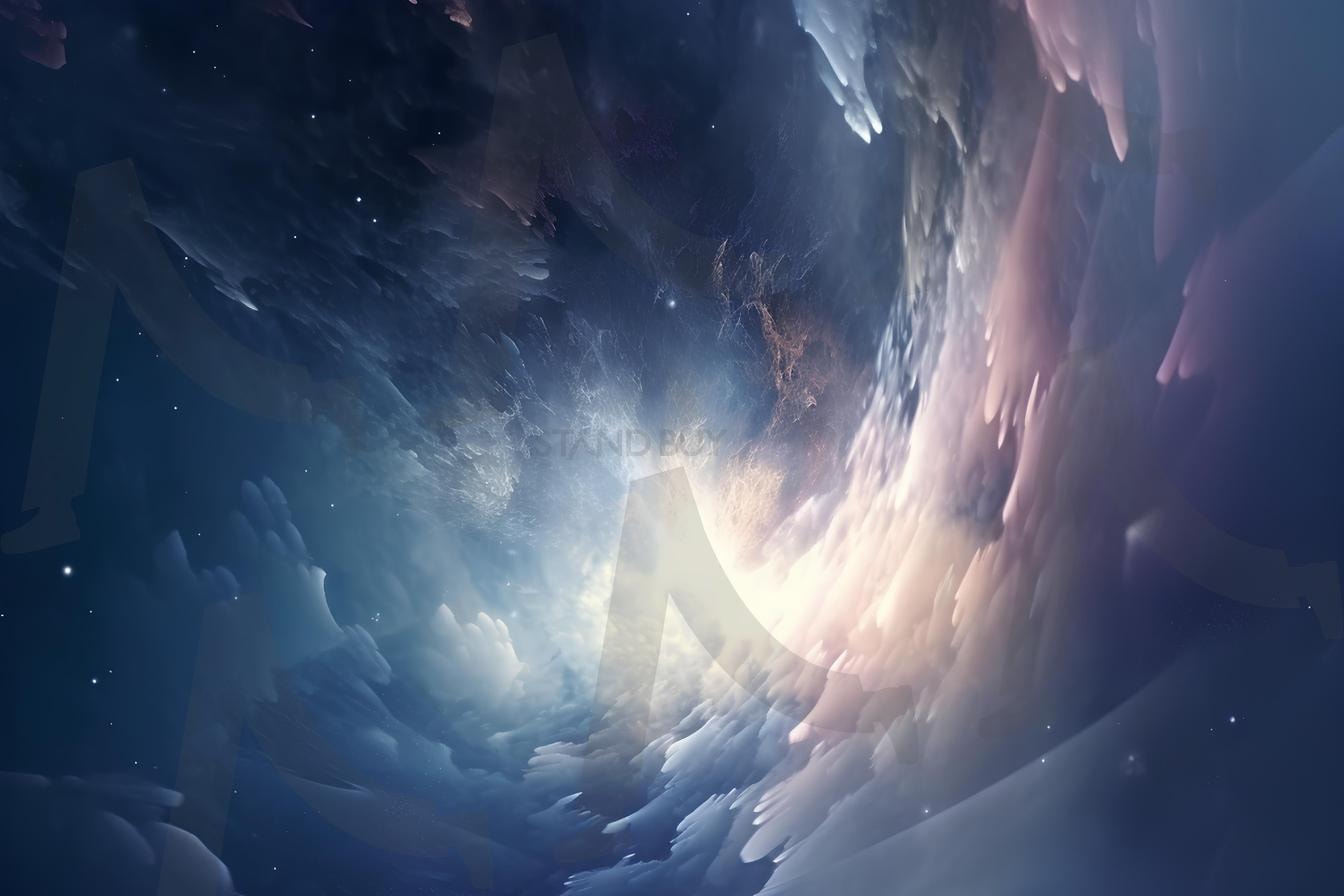 우주 | 우주, 웅장한, 빛, 오로라, 우주판다, ai | 스탠바이 STANDBUY 디지털 콘텐츠