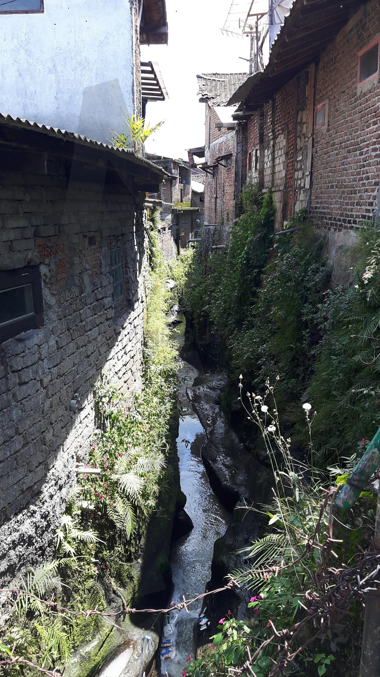 인도네시아 반둥 골목에서 1/2 (In an alley in Bandung, Indonesia) | 인도네시아, 반둥, 거리, INDONESIA, Bandung, street, 골목, Alley | 스탠바이 STANDBUY 디지털 콘텐츠