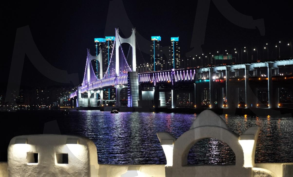 Busan Gwangan Bridge | 풍경, 야경, 광안대교, 부산야경, 부산, 배경화면, 컴퓨터배경 | 스탠바이 STANDBUY 디지털 콘텐츠