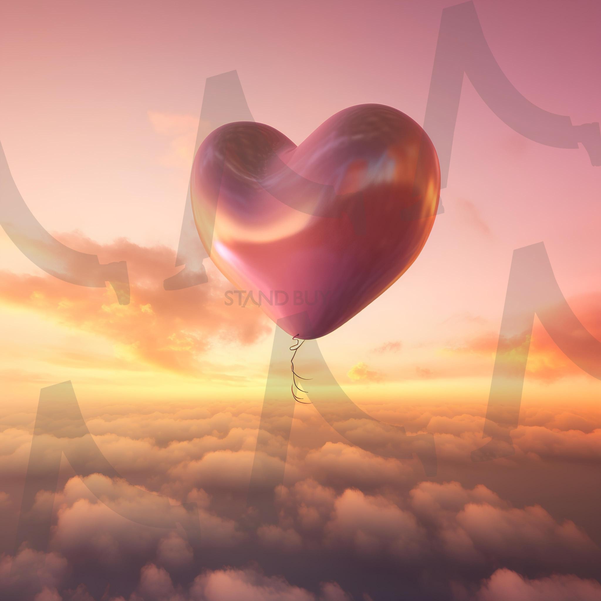 하트배경 | 하트, 배경, 하트배경, 은은한배경, 귀여운배경, 우주판다, ai | 스탠바이 STANDBUY 디지털 콘텐츠