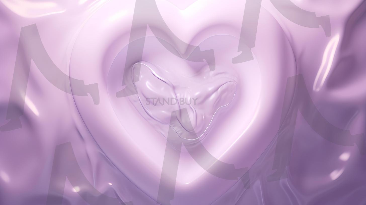 하트 배경 | 하트, 배경, 하트배경, 보라색배경, 아름다운배경, 우주판다, ai | 스탠바이 STANDBUY 디지털 콘텐츠