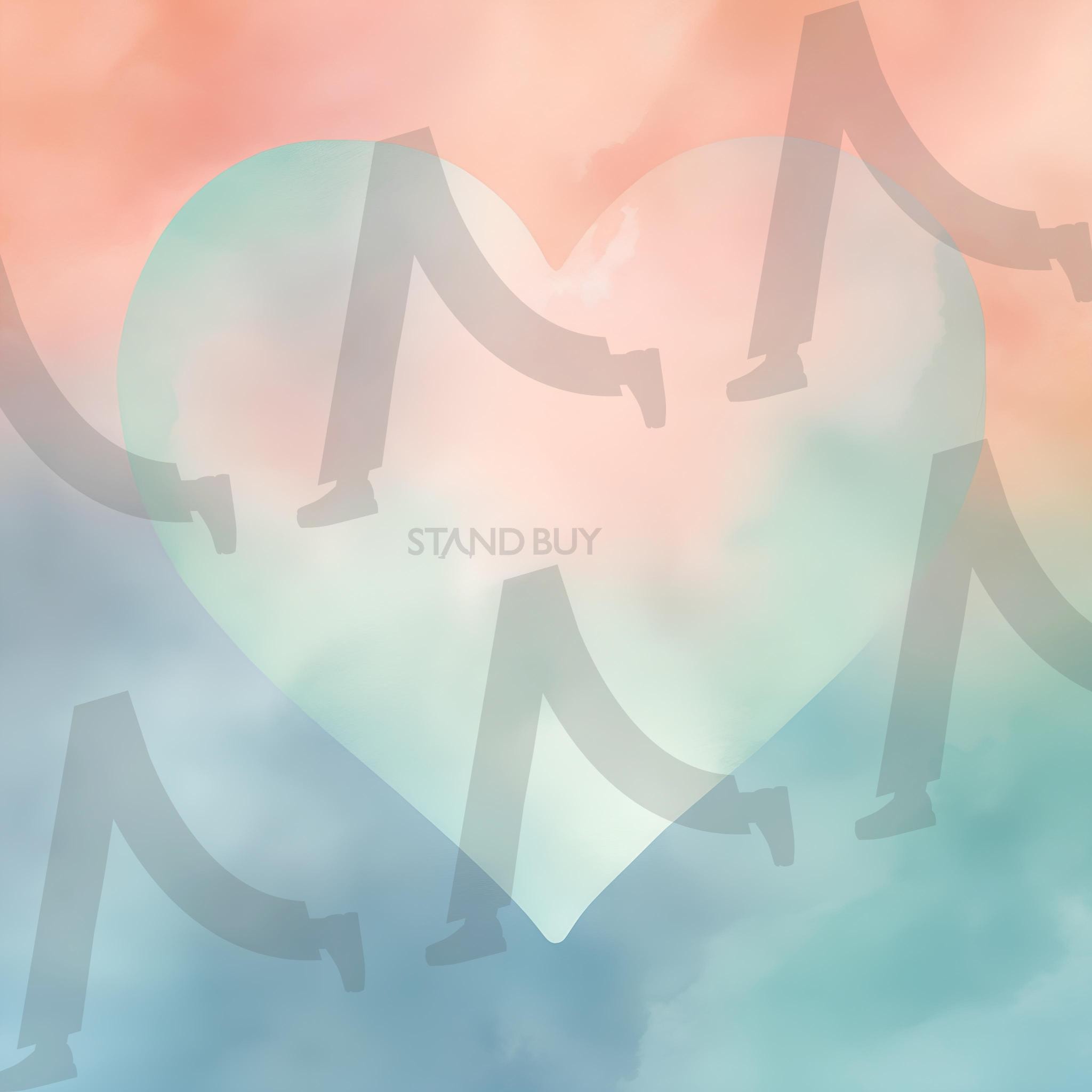 하트 | 하트, 배경, 하트배경, 아름다운, 은은한, 우주판다, ai | 스탠바이 STANDBUY 디지털 콘텐츠