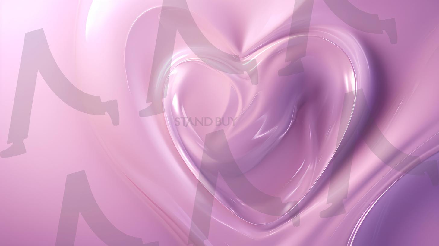 하트 배경 | 하트, 배경, 하트배경, 은은한, 귀여운, 우주판다, ai | 스탠바이 STANDBUY 디지털 콘텐츠