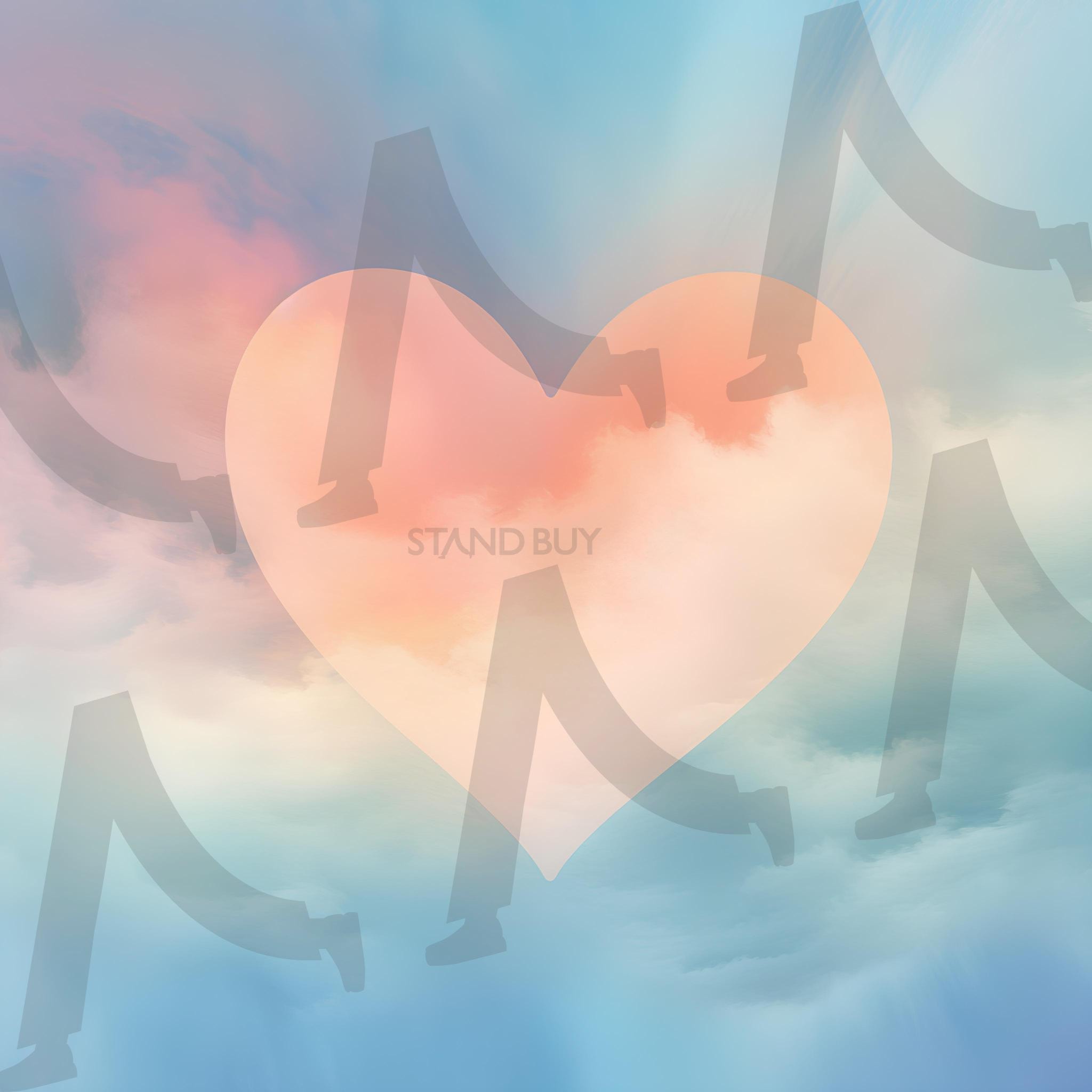 하트 배경 | 하트, 하트배경, 은은한배경, 예쁜배경, 우주판다, ai | 스탠바이 STANDBUY 디지털 콘텐츠