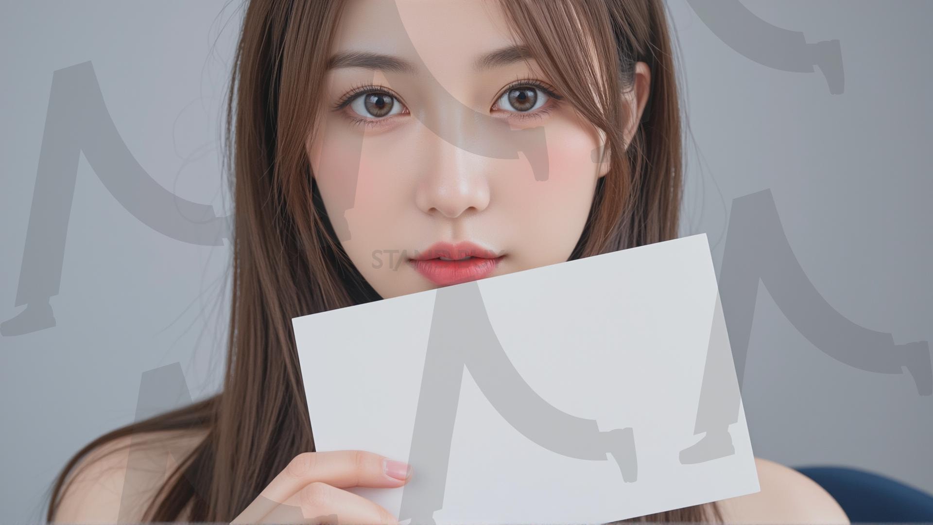 맞춤형 메시지 - 원하는 단어나 문구를 팻말에 넣어 사용 | 맞춤형 메시지, 팻말, 표지판, 안내, 경고, 광고, 정보, 프레젠테이션, ppt, 템플릿, Template, 미녀, 미인, ai | 스탠바이 STANDBUY 디지털 콘텐츠