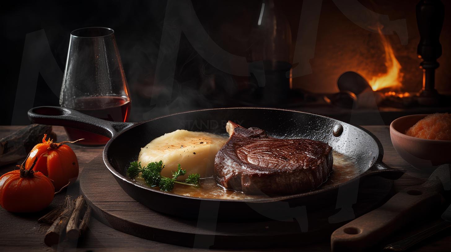 스테이크 | 스테이크, 음식, 요리사진, 우주판다, 고화질, ai | 스탠바이 STANDBUY 디지털 콘텐츠
