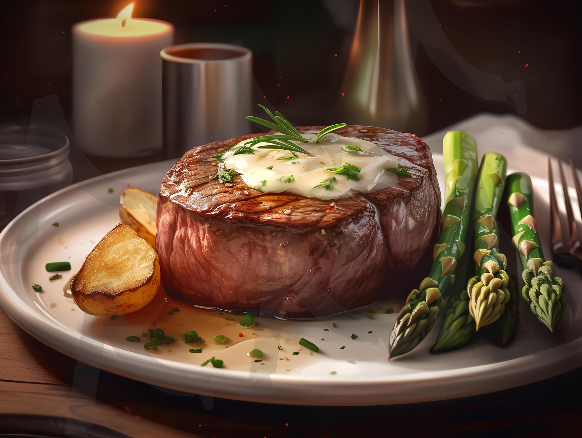 스테이크 | 스테이크, 음식, 요리사진, 우주판다, 고화질, ai | 스탠바이 STANDBUY 디지털 콘텐츠