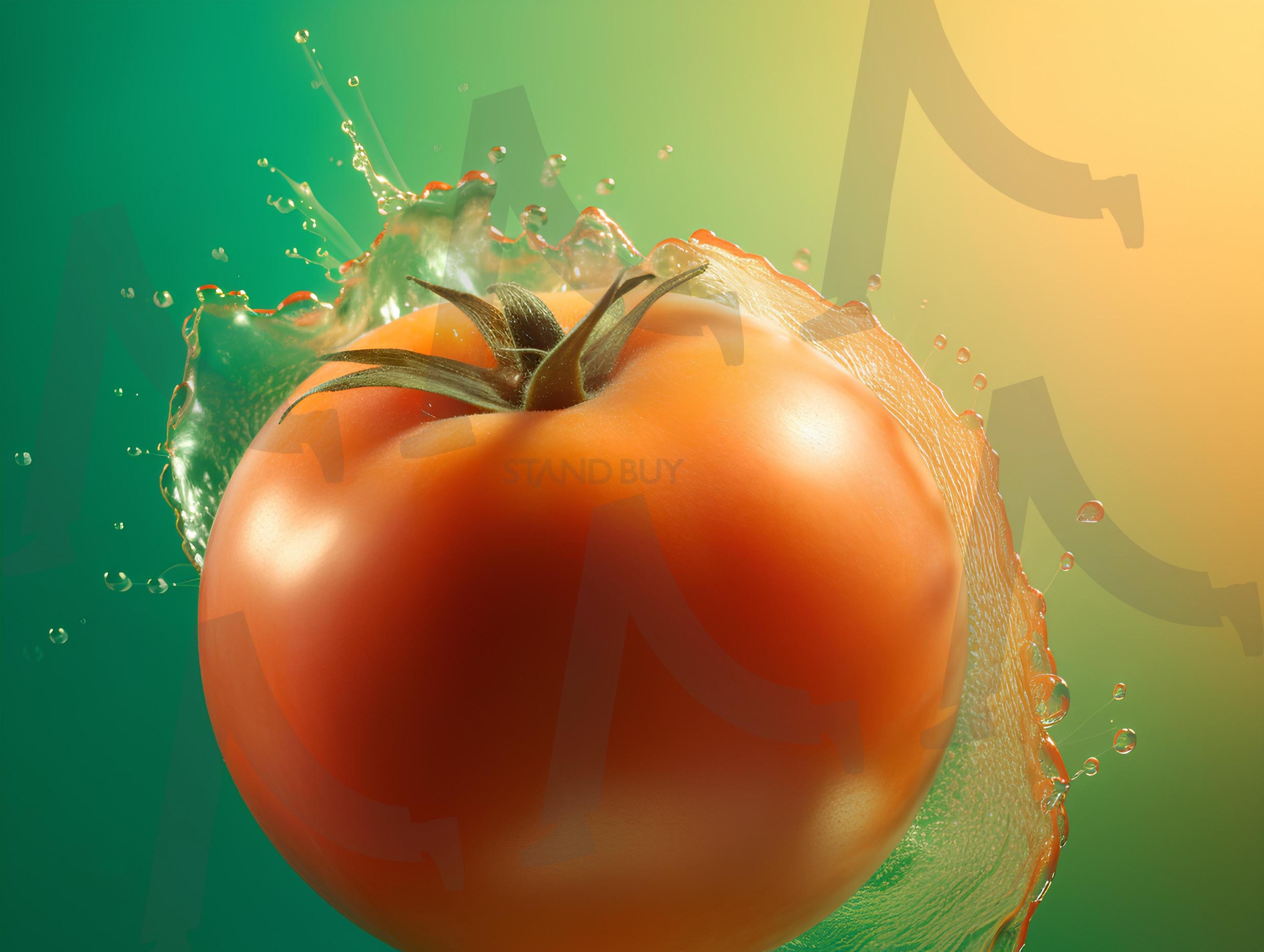 맛있는 토마토 | 토마토, 과일, 싱싱한, 우주판다, ai | 스탠바이 STANDBUY 디지털 콘텐츠