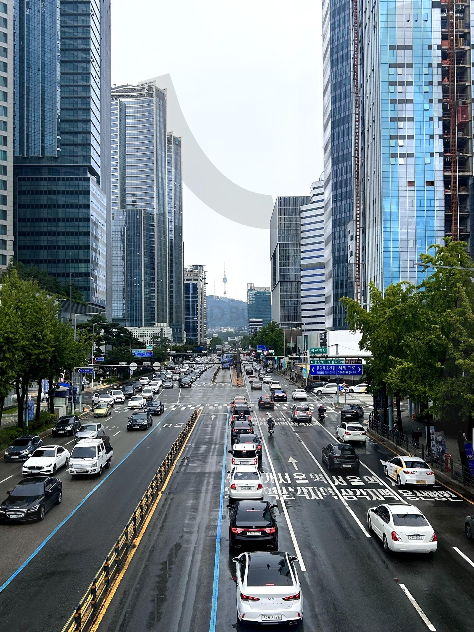 도심속 | 서울, 도심, 교통, 도로, 건물 | 스탠바이 STANDBUY 디지털 콘텐츠