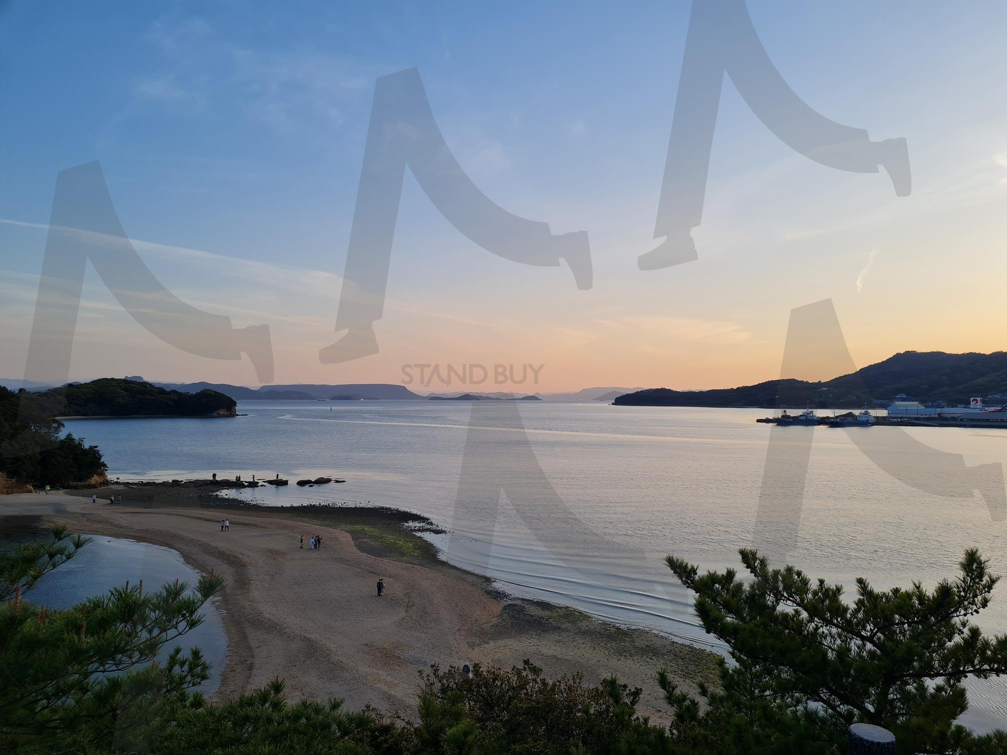 일본 시코쿠 엔젤로드 | 엔젤로드, 일본, 시코쿠, 쇼도시마, 저녘노을, 바다, 다카마쓰 | 스탠바이 STANDBUY 디지털 콘텐츠