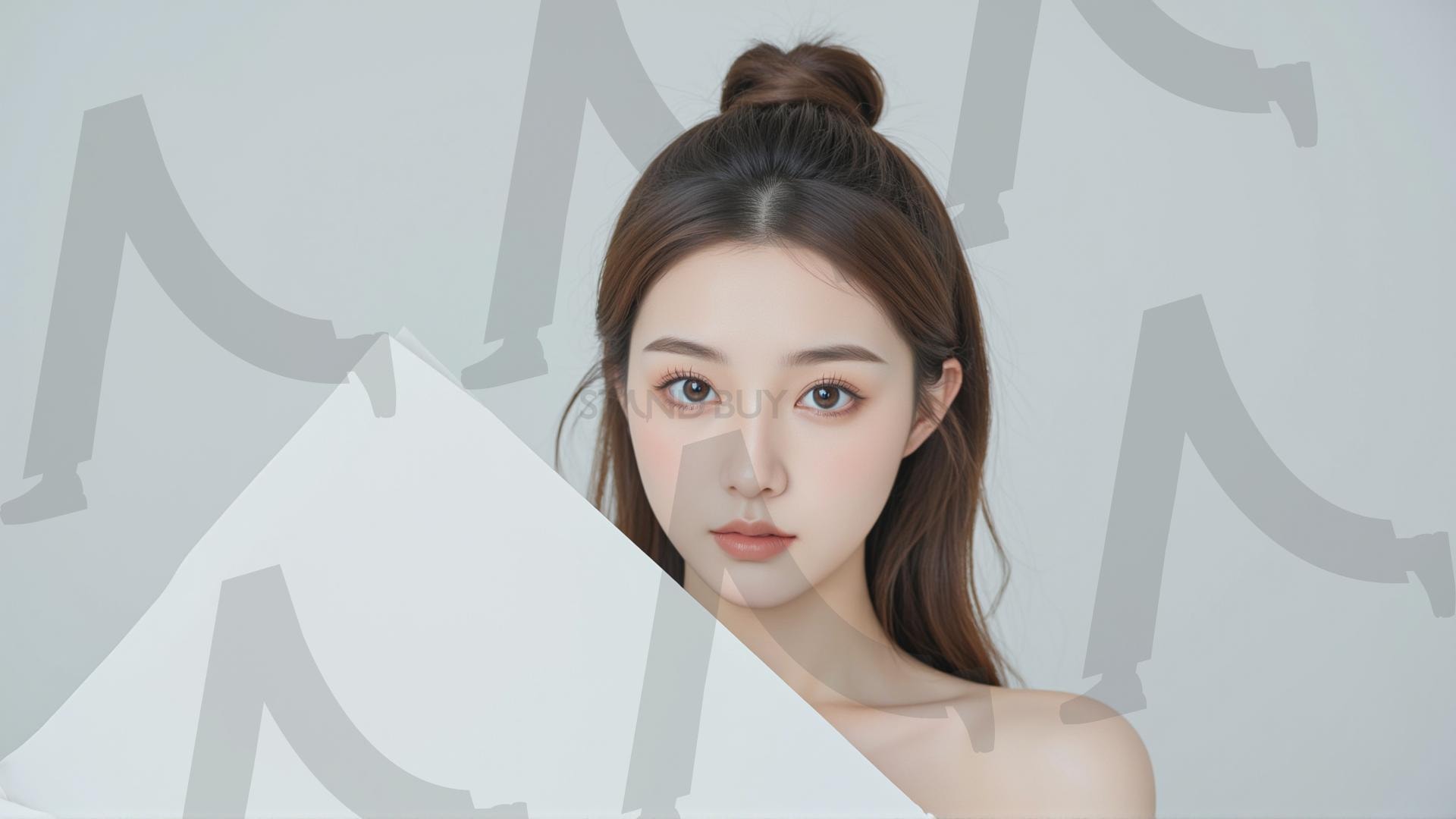 맞춤형 메시지 - 원하는 단어나 문구를 팻말에 넣어 사용 | 맞춤형 메시지, 팻말, 표지판, 안내, 경고, 광고, 정보, 프레젠테이션, ppt, 템플릿, Template, 미녀, 미인, ai | 스탠바이 STANDBUY 디지털 콘텐츠