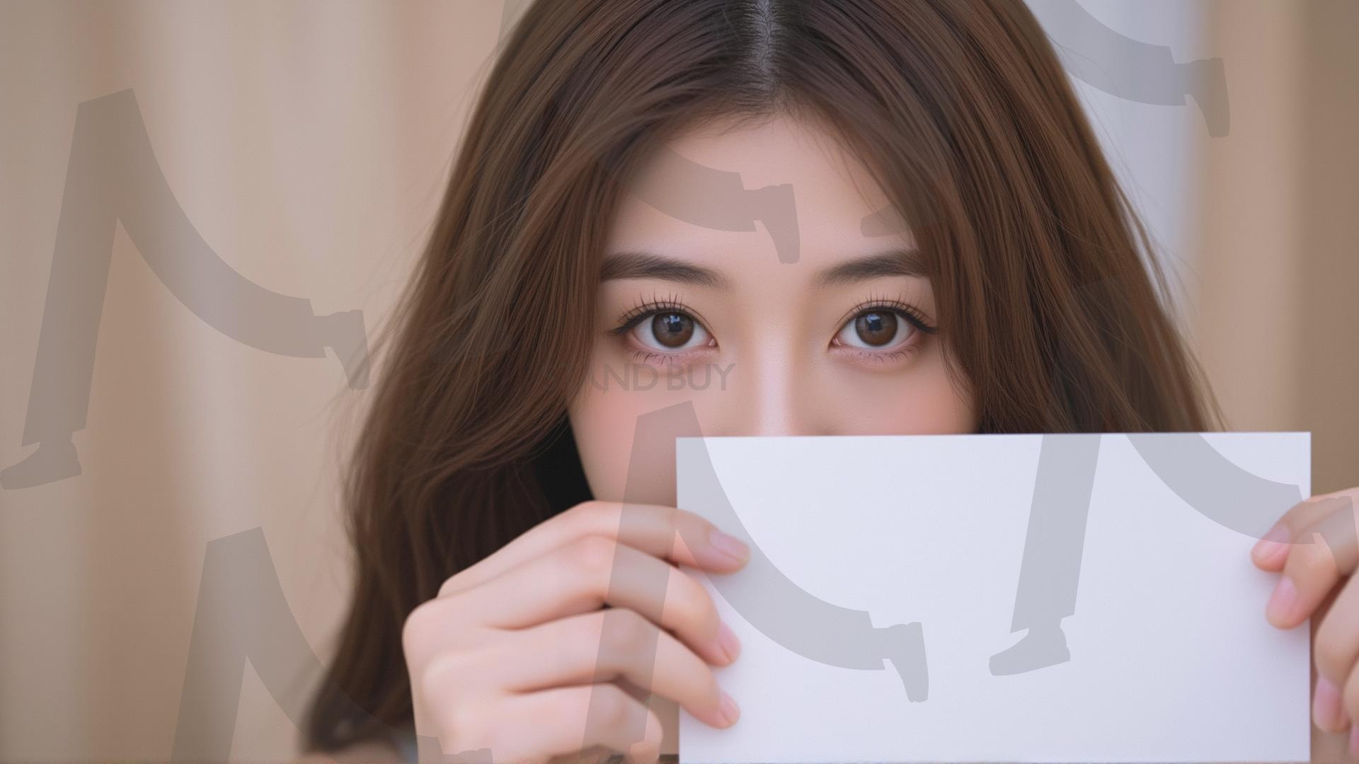 맞춤형 메시지 - 원하는 단어나 문구를 팻말에 넣어 사용 | 맞춤형 메시지, 팻말, 표지판, 안내, 경고, 광고, 정보, 프레젠테이션, ppt, 템플릿, Template, 미녀, 미인, ai | 스탠바이 STANDBUY 디지털 콘텐츠