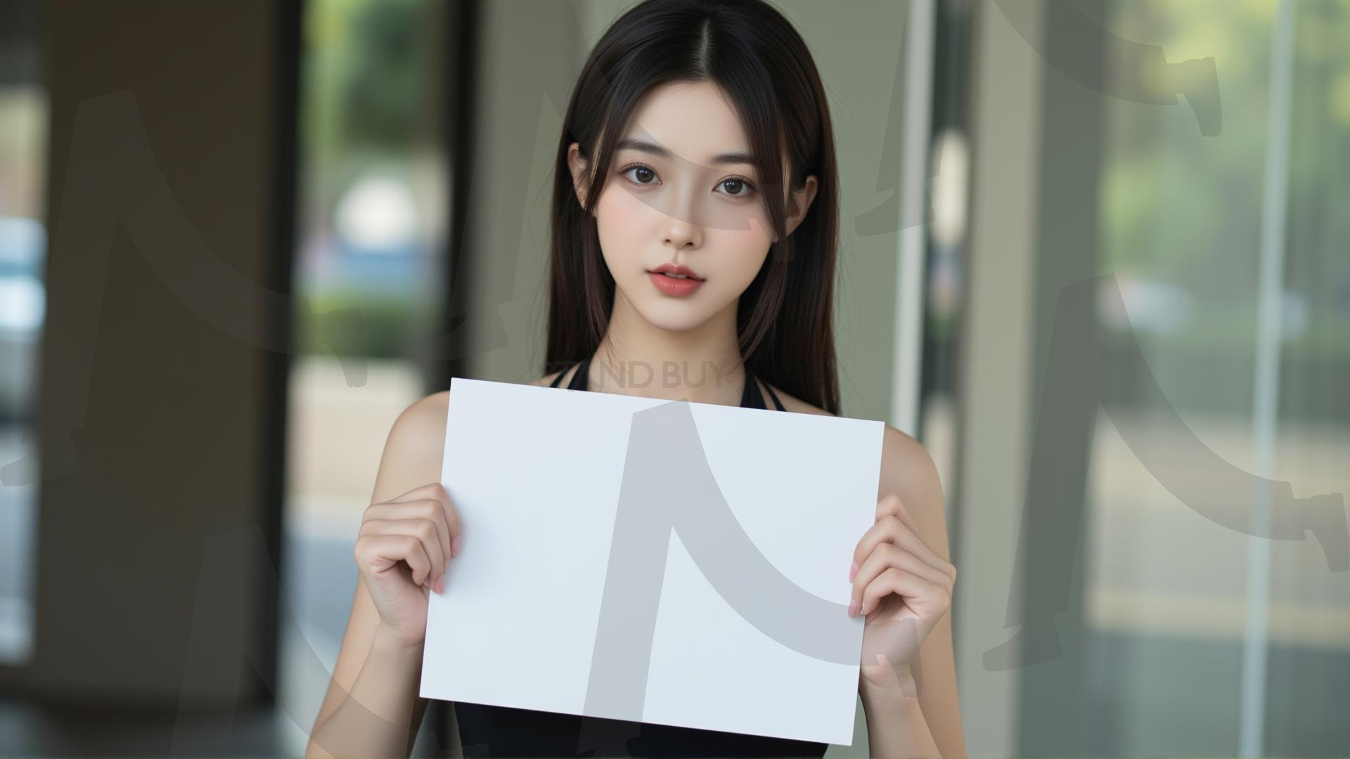 맞춤형 메시지 - 원하는 단어나 문구를 팻말에 넣어 사용 | 맞춤형 메시지, 팻말, 표지판, 안내, 경고, 광고, 정보, 프레젠테이션, ppt, 템플릿, Template, 미녀, 미인, ai | 스탠바이 STANDBUY 디지털 콘텐츠