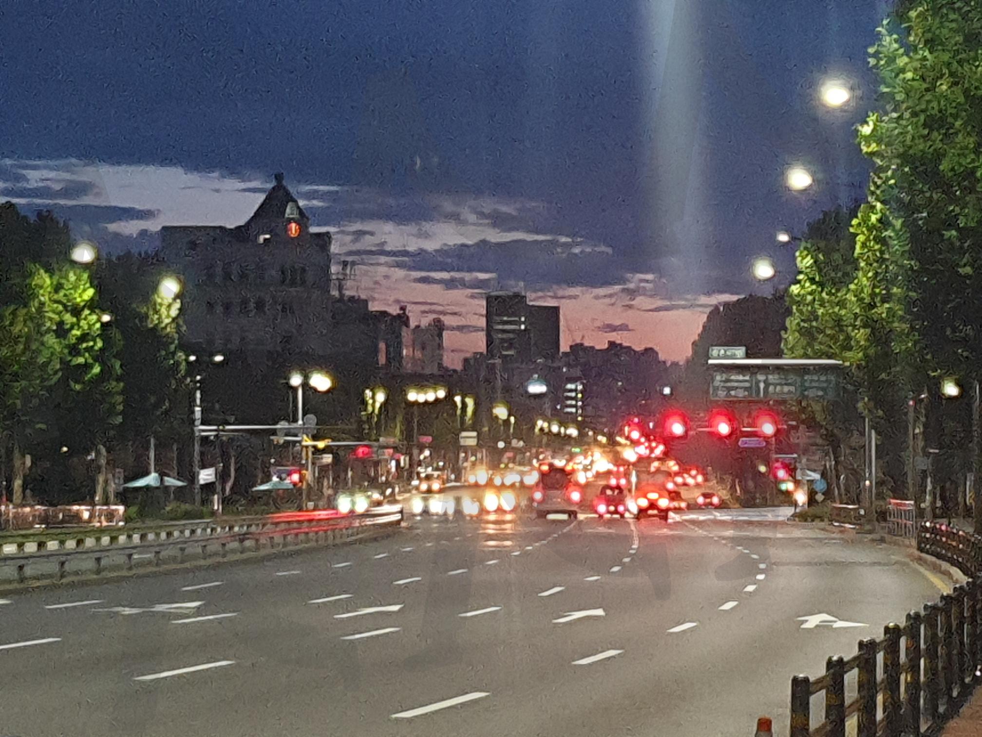 퇴근 시간 | 퇴근, 길거리, 저녁, 어스름, 도로 | 스탠바이 STANDBUY 디지털 콘텐츠