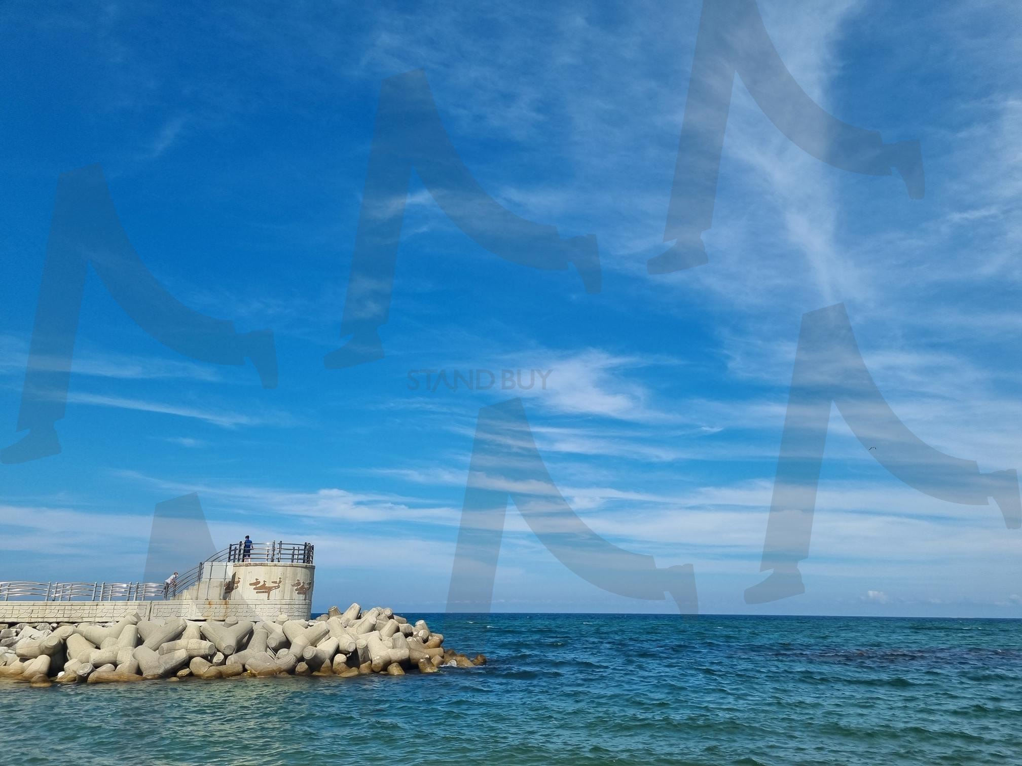 강문해변 | 강릉, 강문해변, 바다, 하늘, 힐링 | 스탠바이 STANDBUY 디지털 콘텐츠