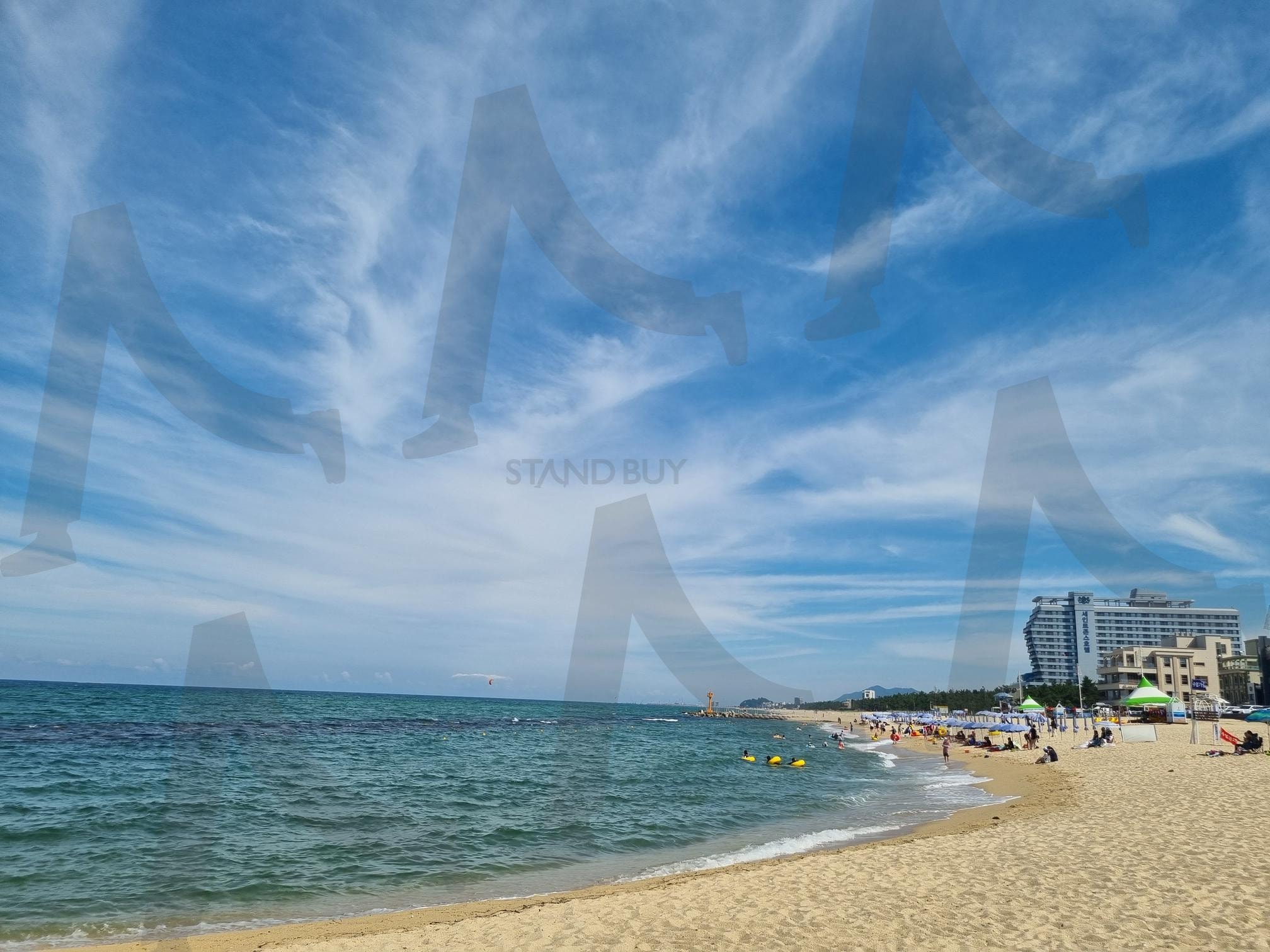 강릉 | 강릉, 강문해변, 바다, 하늘, 휴가 | 스탠바이 STANDBUY 디지털 콘텐츠