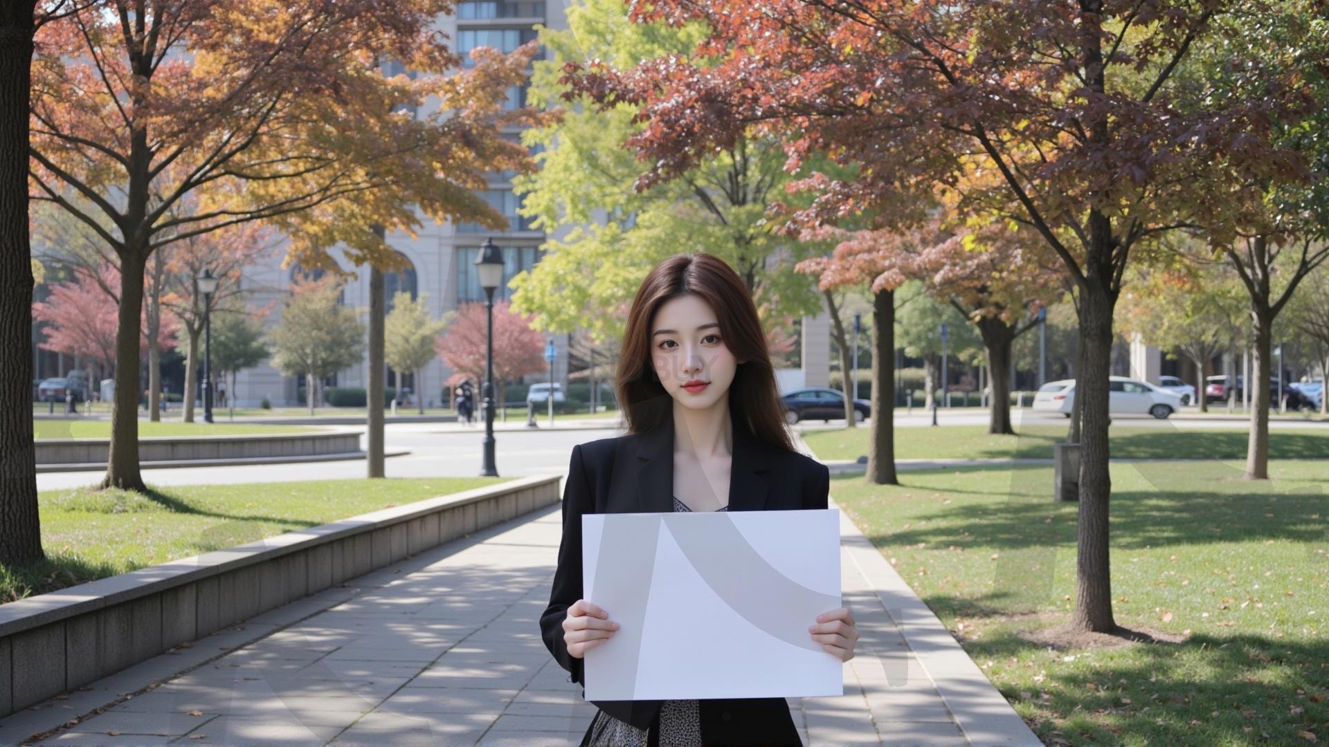 맞춤형 메시지 - 원하는 단어나 문구를 팻말에 넣어 사용 | 맞춤형 메시지, 팻말, 표지판, 안내, 경고, 광고, 정보, 프레젠테이션, ppt, 템플릿, Template, 미녀, 미인, ai | 스탠바이 STANDBUY 디지털 콘텐츠