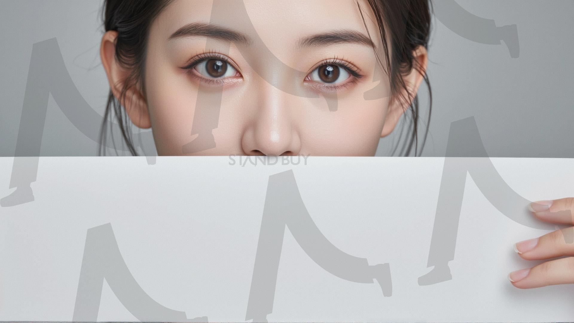 맞춤형 메시지 - 원하는 단어나 문구를 팻말에 넣어 사용 | 맞춤형 메시지, 팻말, 표지판, 안내, 경고, 광고, 정보, 프레젠테이션, ppt, 템플릿, Template, 미녀, 미인, ai | 스탠바이 STANDBUY 디지털 콘텐츠