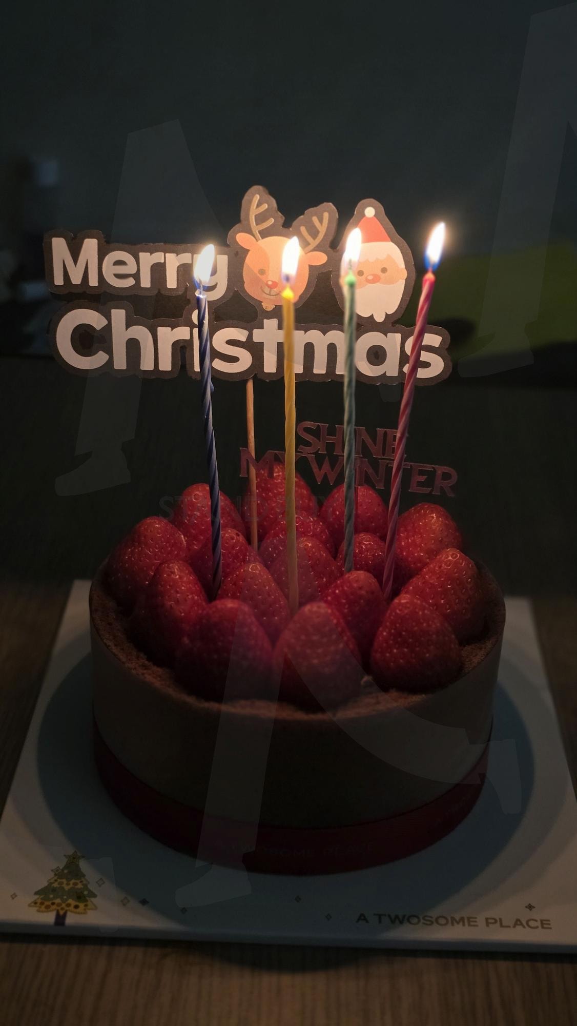 크리스마스 케이크 | 케이크, 크리스마스, 촛불, 딸기케이크, 토퍼, 케이크사진 | 스탠바이 STANDBUY 디지털 콘텐츠