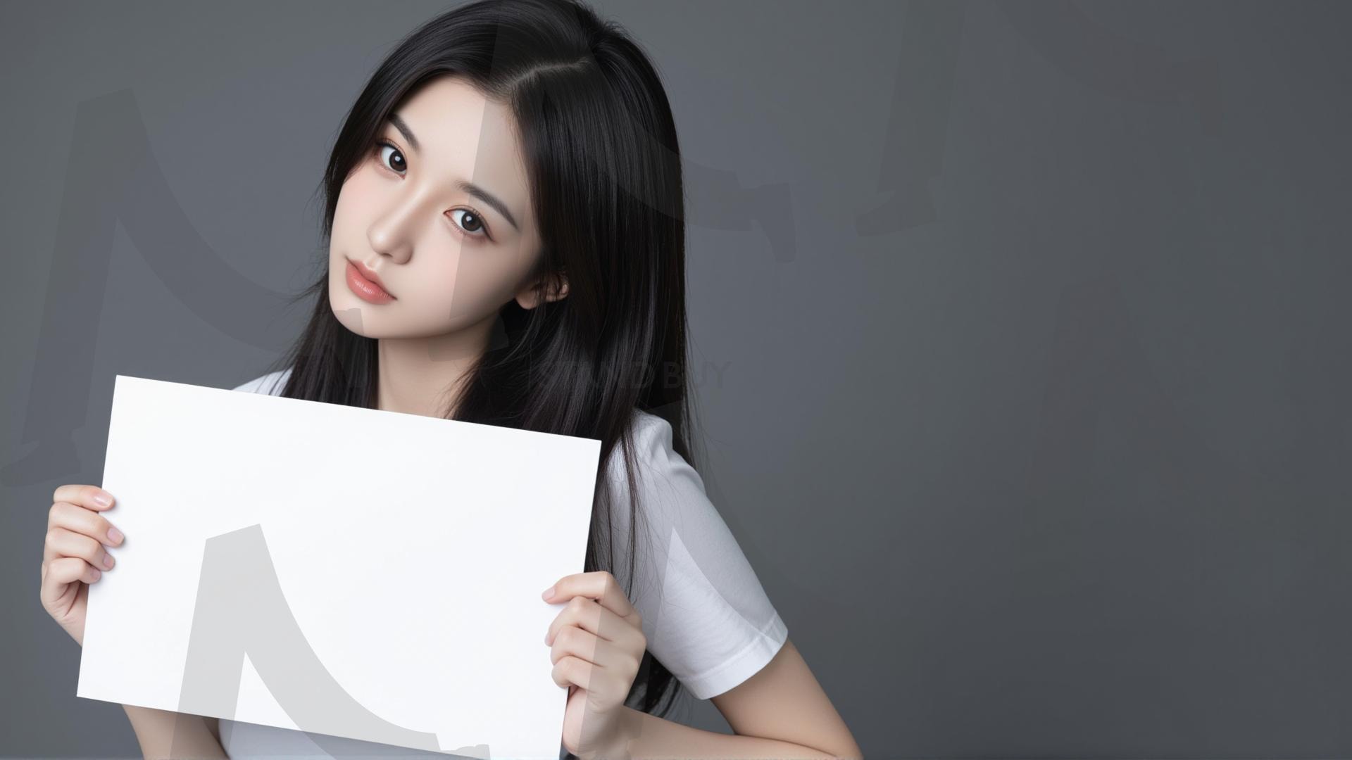 맞춤형 메시지 - 원하는 단어나 문구를 팻말에 넣어 사용 | 맞춤형 메시지, 팻말, 표지판, 안내, 경고, 광고, 정보, 프레젠테이션, ppt, 템플릿, Template, 미녀, 미인, ai | 스탠바이 STANDBUY 디지털 콘텐츠