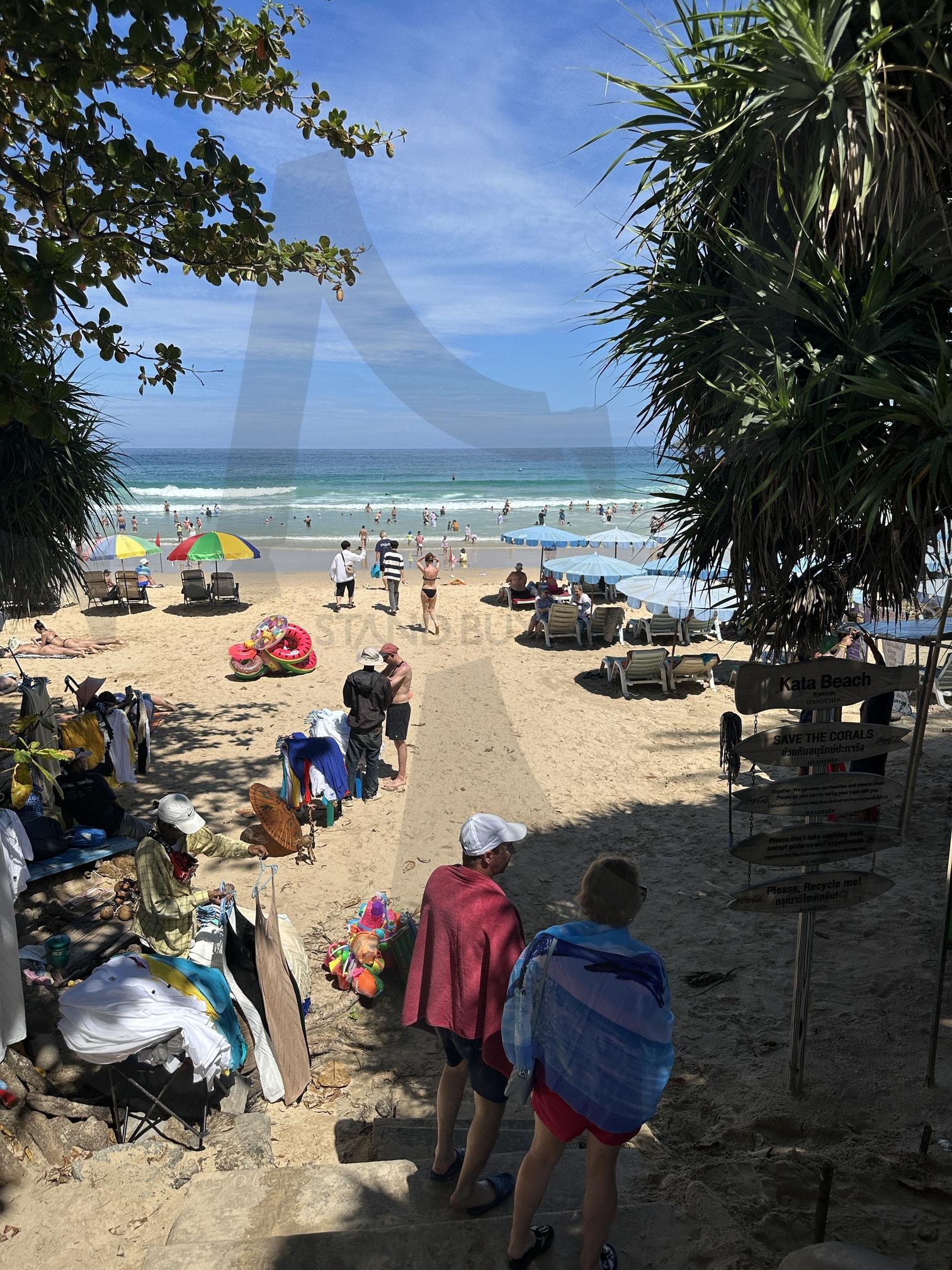 Sands of Freedom | 열대해변, 여행감성사진, 휴양지풍경, 푸켓카타비치, 바다감성샷 | 스탠바이 STANDBUY 디지털 콘텐츠