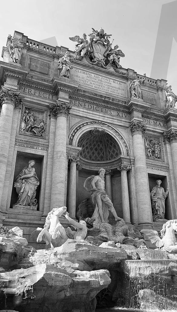 이탈리아 로마 트레비분수 흑백 | 흑백, 컬러, 이탈리아, 로마, 트레비분수, 여행, 낭만, 감성, 감성사진, 미술, 역사, 조각, 무드, 분위기, 분수대, 고화질, 압도, 사진, 건축물, 건축, 건물, 풍경, 배경 | 스탠바이 STANDBUY 디지털 콘텐츠