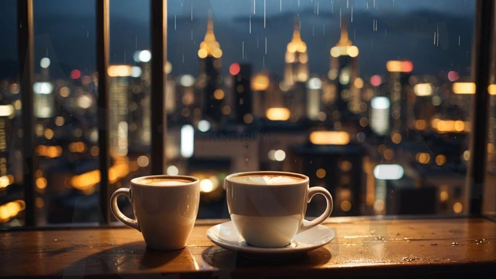 도시야경 커피 | ai, 도시야경, 도심분위기, 커피감성, 창밖풍경, 따뜻한실내, 야경뷰, 고요한밤, 감성사진, 도시분위기, 실내무드, 따뜻한조명, 미니멀감성, 아늑한분위기, 커피없는커피무드, 창가풍경 | 스탠바이 STANDBUY 디지털 콘텐츠