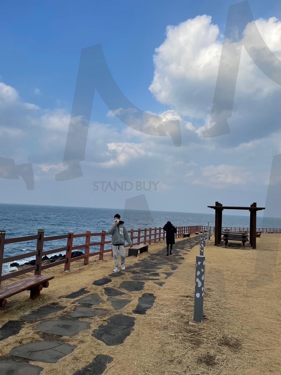 제주도공항근처해변풍경 | 제주도, 구름, 바다, 풍경, 해변 | 스탠바이 STANDBUY 디지털 콘텐츠