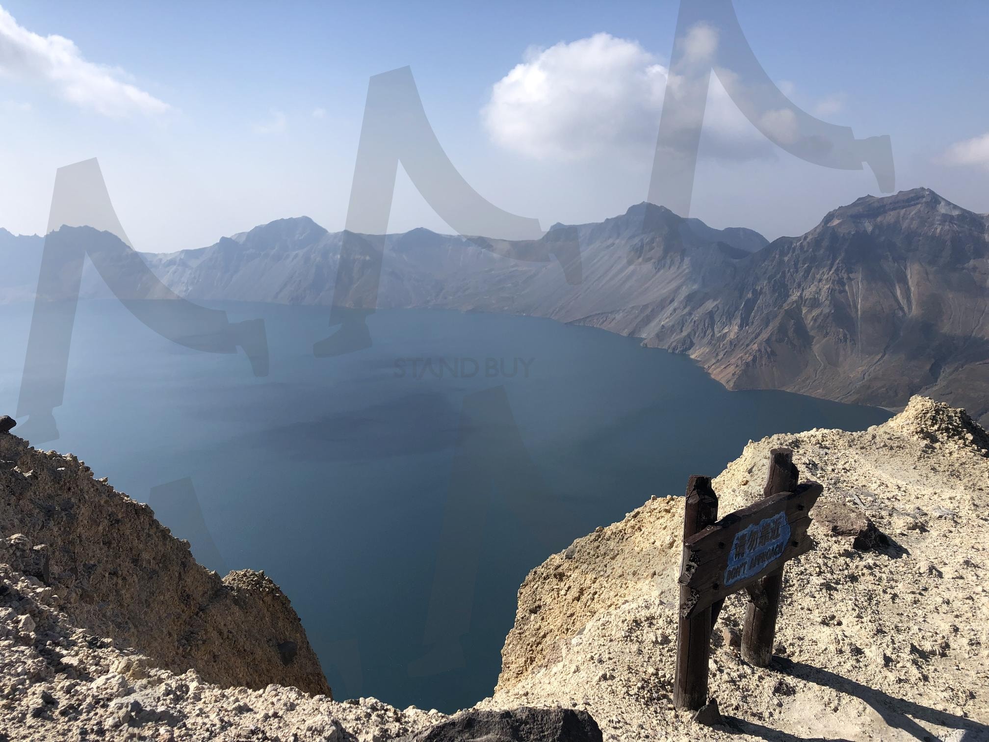 백두산백록담 | 중구, 백두산, 백록담, 구름, 연못 | 스탠바이 STANDBUY 디지털 콘텐츠