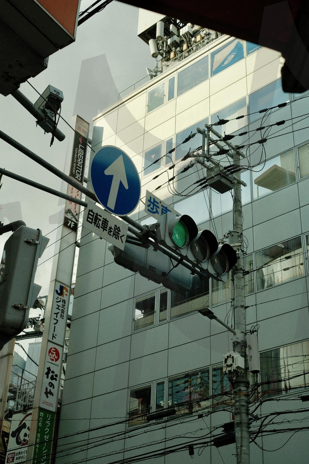 붉은색 푸른색 신호등 | 신호등, 일본, 여행, 오사카, 푸른색 | 스탠바이 STANDBUY 디지털 콘텐츠