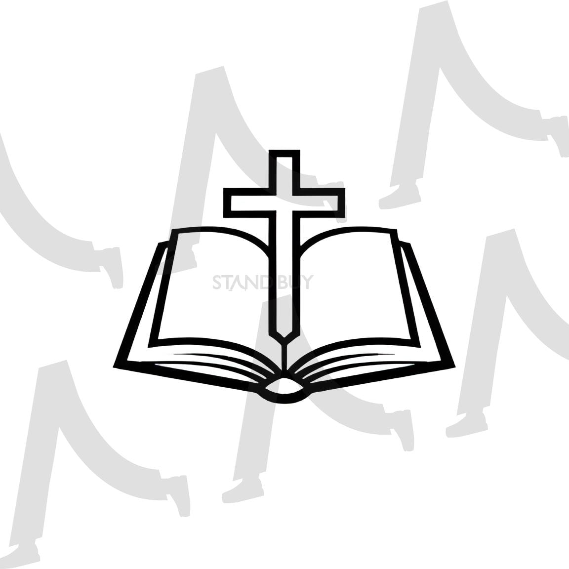 성경책 십자가 | 성경, ai, 십자가, 예수님, 하나님, 하느님, 그림, 벡터, 아이콘, 포스터, 바이블, 목사, 전도사, 성도 | 스탠바이 STANDBUY 디지털 콘텐츠
