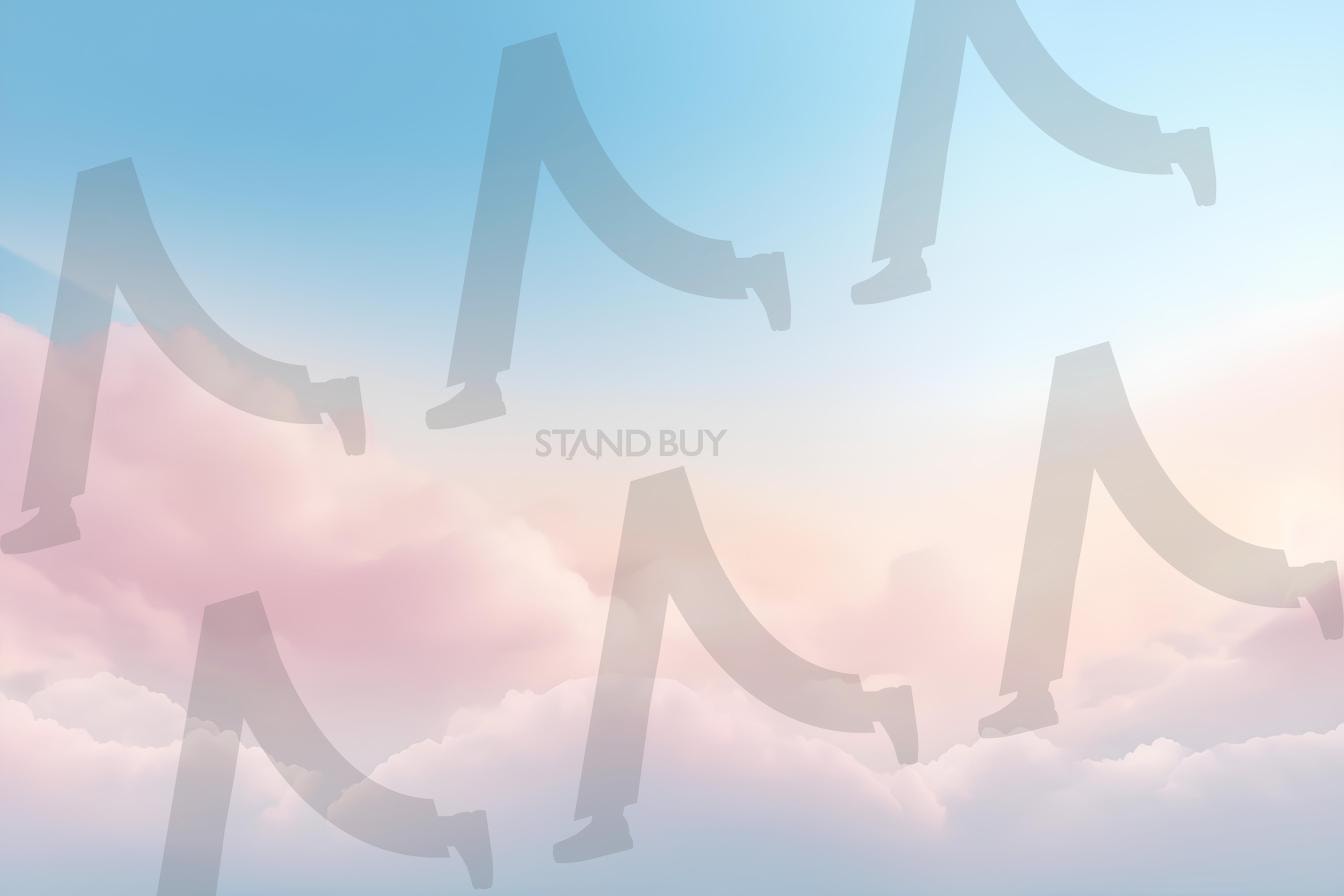 하늘 | 하늘, 노을빛, 노을빛하늘, 은은한배경, 우주판다, 구름, ai | 스탠바이 STANDBUY 디지털 콘텐츠