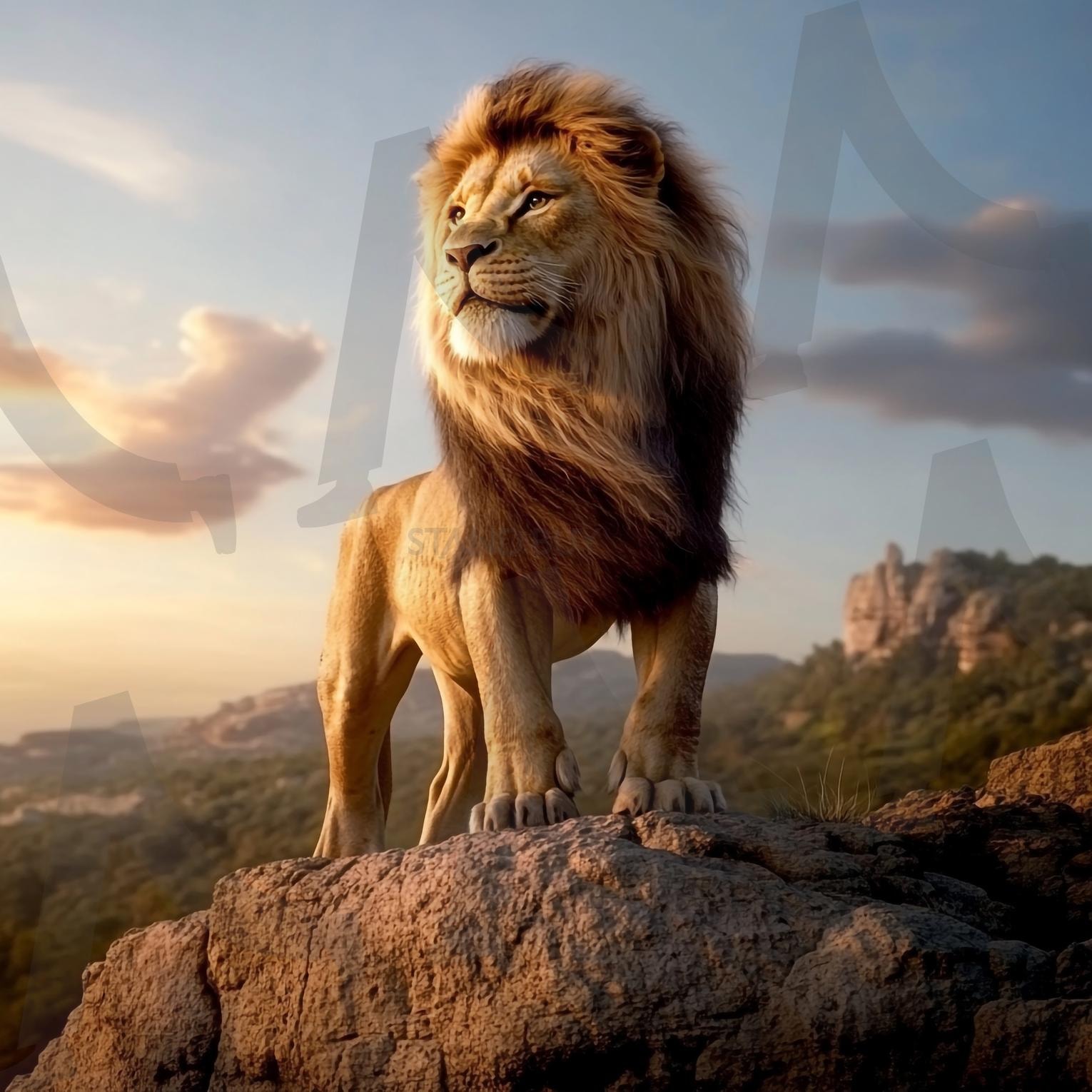 사자 | 사자, 야생, 라이언, 라이온, lion, 아프리카, 초원, 맹수, 동물의왕, 야수, 동물원, 사파리, 세렝게티, 포효, animal, 야생 동물, 난폭한, 육식 동물, 갈기, ai | 스탠바이 STANDBUY 디지털 콘텐츠