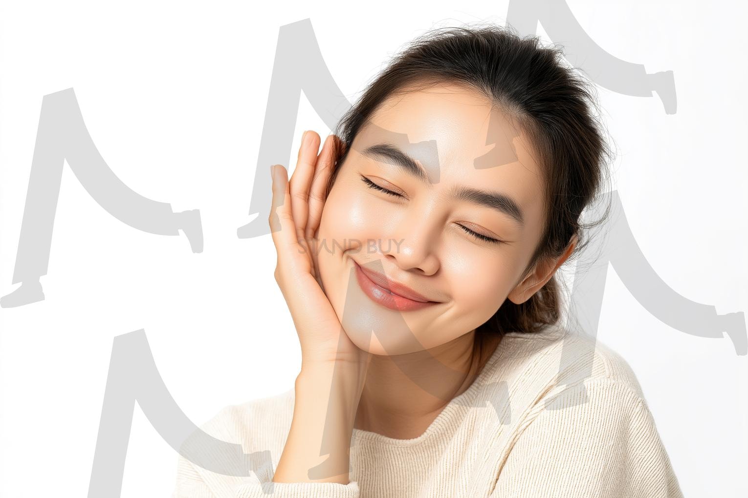 귀기울여 듣는 모습 | 경청, 집중, 듣기, 소통, 귀를기울이다, 귀기울임, 듣는자세, 듣는포즈, 의사소통, 귀, 소리듣기, 호기심, 청각, ai | 스탠바이 STANDBUY 디지털 콘텐츠