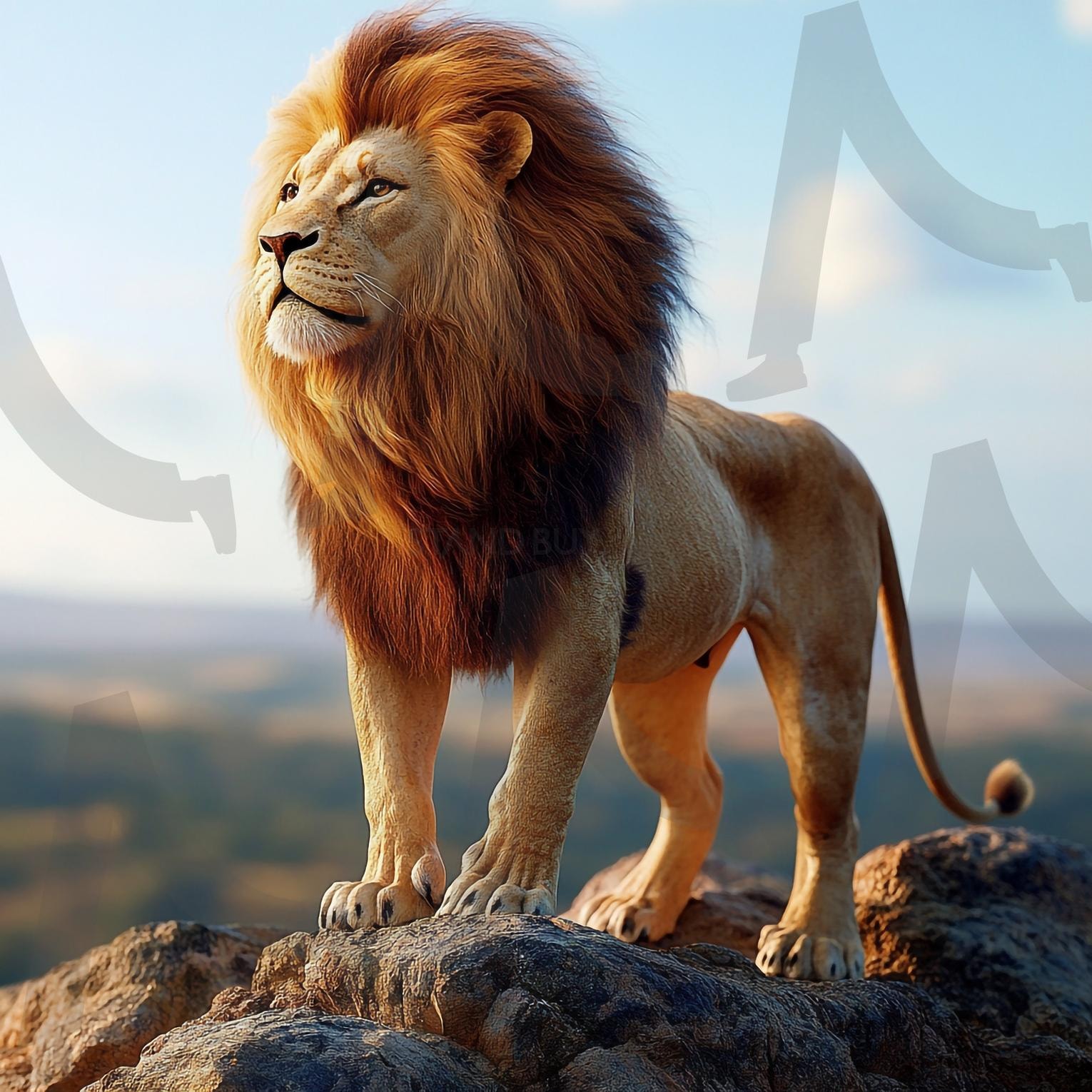 사자 | 사자, 야생, 라이언, 라이온, lion, 아프리카, 초원, 맹수, 동물의왕, 야수, 동물원, 사파리, 세렝게티, 포효, animal, 야생 동물, 난폭한, 육식 동물, 갈기, ai | 스탠바이 STANDBUY 디지털 콘텐츠