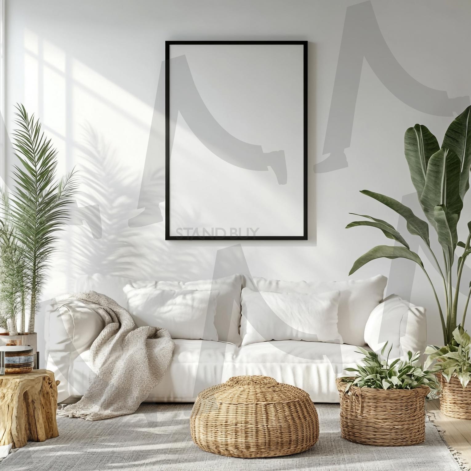 목업 액자 | 인테리어, 거실, 가구, 리빙룸, 목업, 포스터, mockup, 데커레이션, 데코레이션, decoration, 소파, sofa, interior, design, 디자인, 아파트, 목업프레임, 프레임, ai | 스탠바이 STANDBUY 디지털 콘텐츠