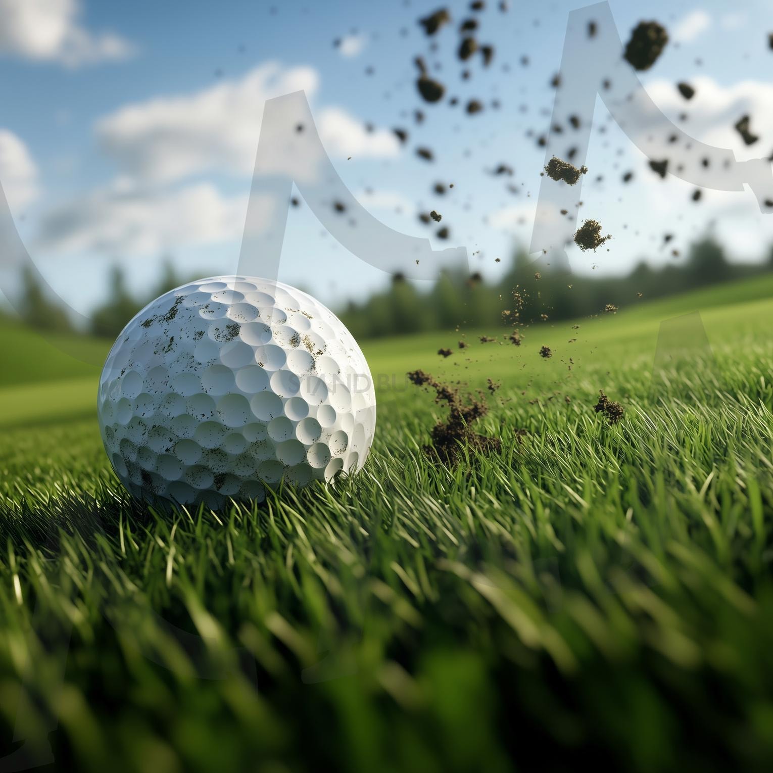 골프공 | 골프장, 골프, 골프공, golf, 잔디, 들판, 목초, 그린, 그린필드, 골프그린, 자연, 잔디밭, 18홀, 스포츠, 골프코스, ai | 스탠바이 STANDBUY 디지털 콘텐츠