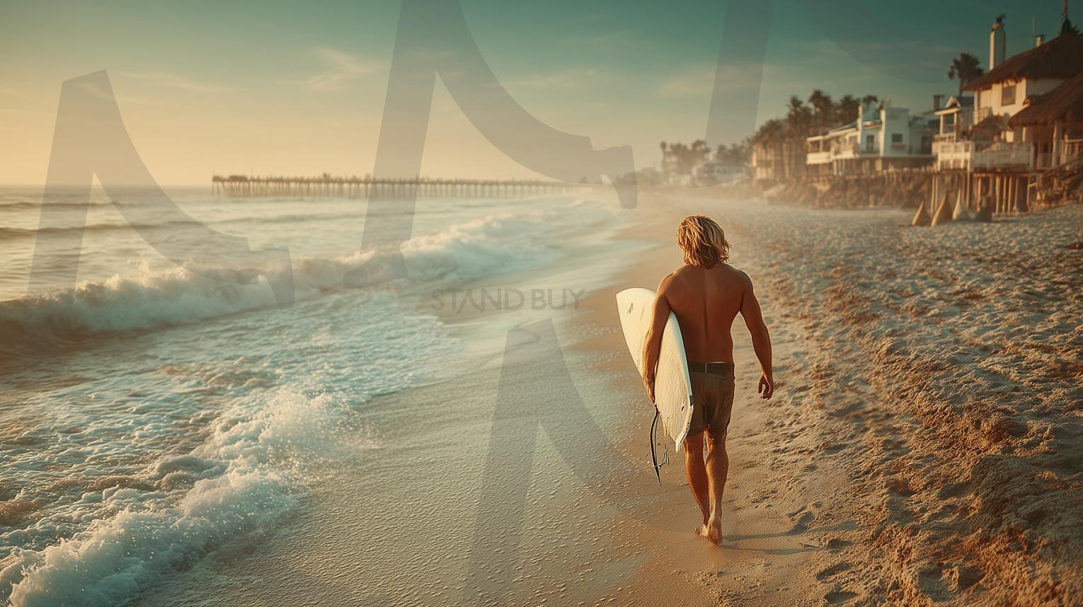 서핑 | 서퍼, 서핑, 파도, 바다, 푸른바다, 서핑보드, 파도타기, 해변, 여름, 물보라, 바다스포츠, 자유, 모험, 해양스포츠, 일몰서핑, 바다여행, 서핑복, 균형잡기, 파도위서퍼, 해변풍경, 스포츠, 휴양, 휴가, 여름방학, 바닷가, ai | 스탠바이 STANDBUY 디지털 콘텐츠