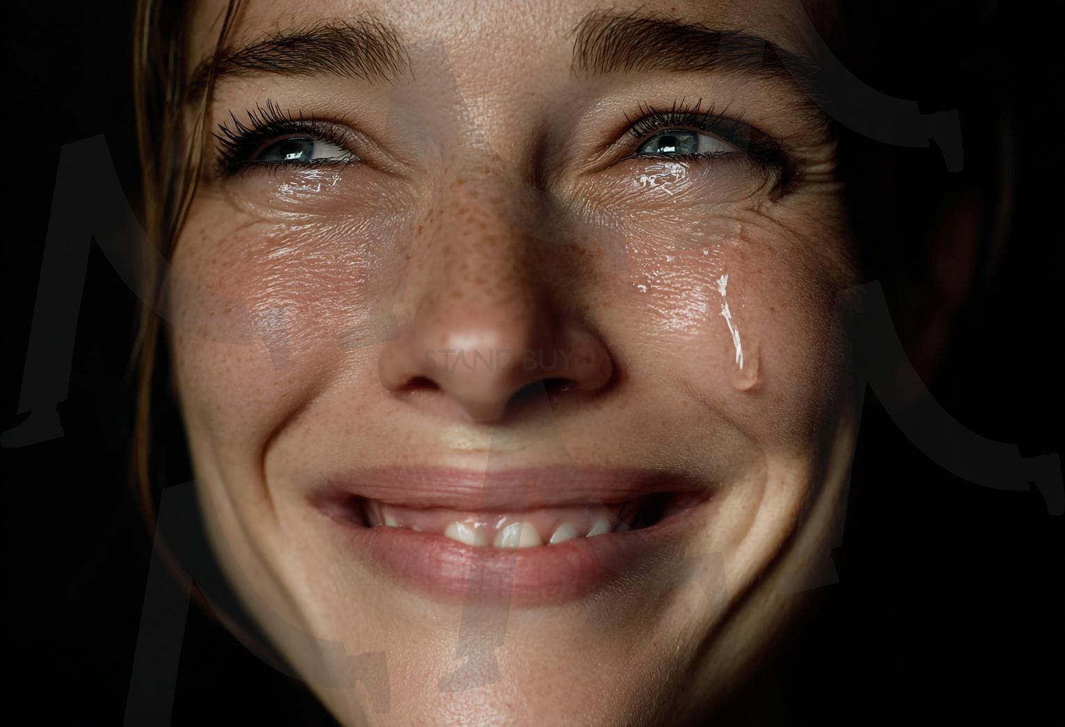 눈물 | 눈물, 눈동자, 슬픈눈, 감동의눈물, 울음, 눈물방울, 촉촉한눈, 감정표현, 슬픔, 감동, 우는눈, 젖은눈동자, 흐르는눈물, 애절한눈, 눈물고인눈, 감성적인눈, 슬픔의표정, 눈물샘, 눈빛, 울먹이는눈, ai | 스탠바이 STANDBUY 디지털 콘텐츠