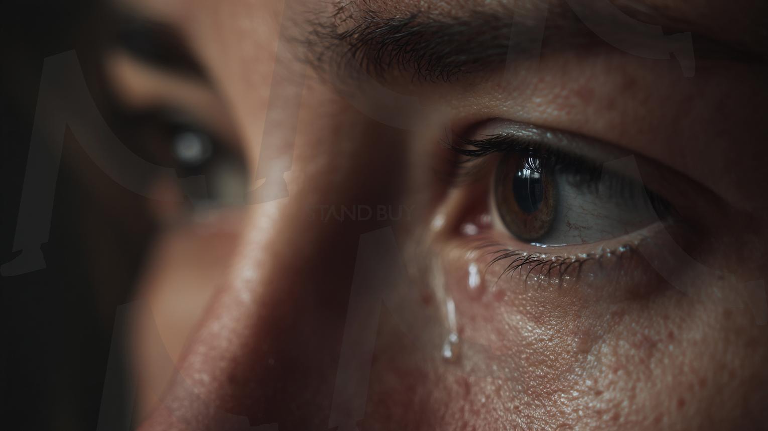 눈물 | 눈물, 눈동자, 슬픈눈, 감동의눈물, 울음, 눈물방울, 촉촉한눈, 감정표현, 슬픔, 감동, 우는눈, 젖은눈동자, 흐르는눈물, 애절한눈, 눈물고인눈, 감성적인눈, 슬픔의표정, 눈물샘, 눈빛, 울먹이는눈, ai | 스탠바이 STANDBUY 디지털 콘텐츠