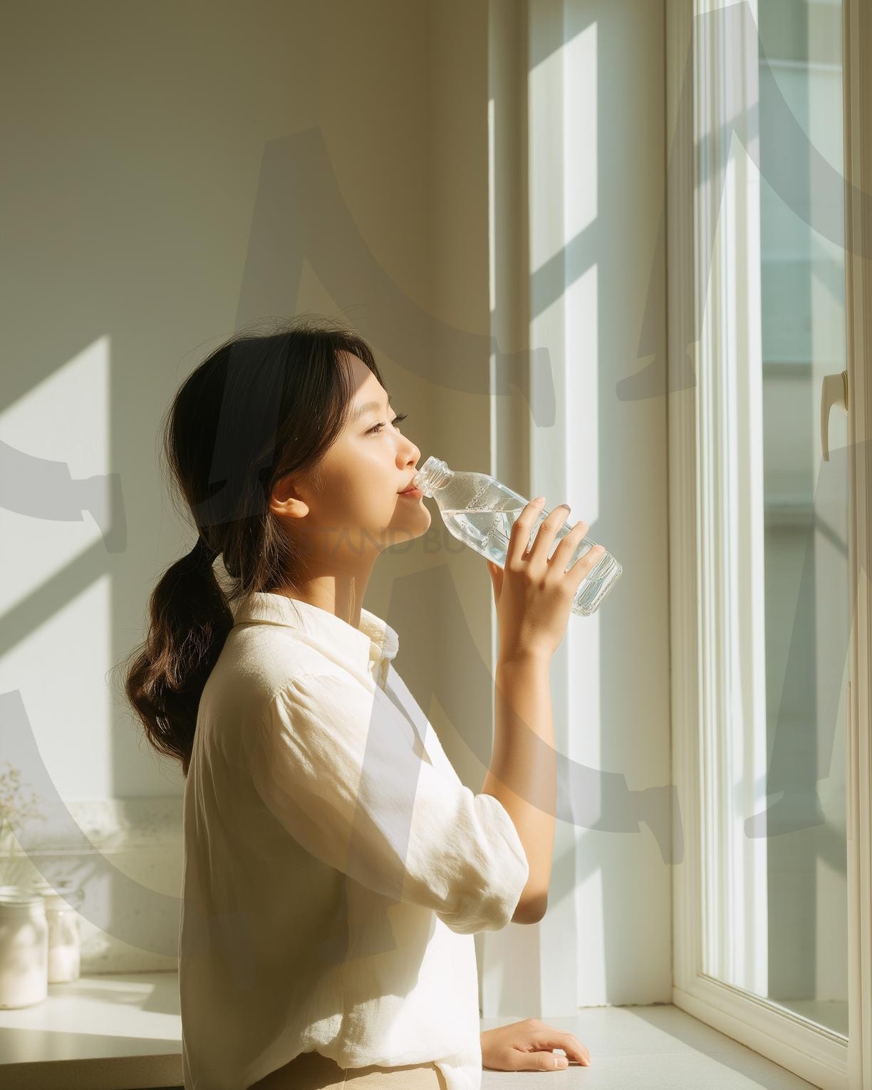 시원한 생수 | 생수, 시원한물, 얼음물, 생수병, 플라스틱병, 물방울, 맑은물, 냉장고, 갈증해소, 마시는물, 건강음료, 투명병, 신선함, 여름음료, 야외음료, 깨끗한물, 청량감, 휴대용생수, 운동음료, ai | 스탠바이 STANDBUY 디지털 콘텐츠