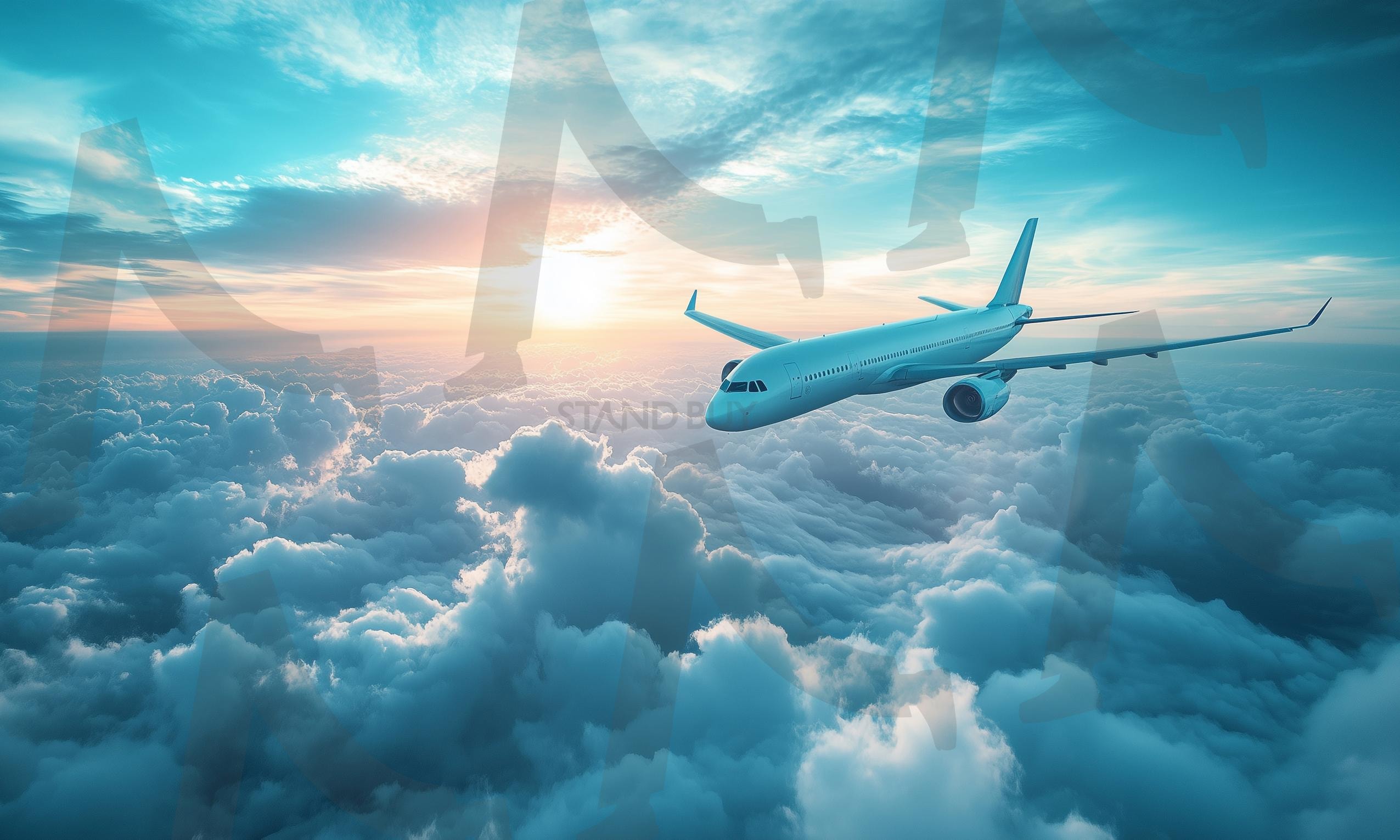 비행기 | 비행기, airplane, 여행, 여권, 구름, 하늘, 창공, 휴가, 해외출장, 비행기날개, 날개, 구름위, 이륙, 항공기, sky, 착륙, 날다, 항공, 여객기, 보잉, 관광, 석양, 에어 버스, ai | 스탠바이 STANDBUY 디지털 콘텐츠