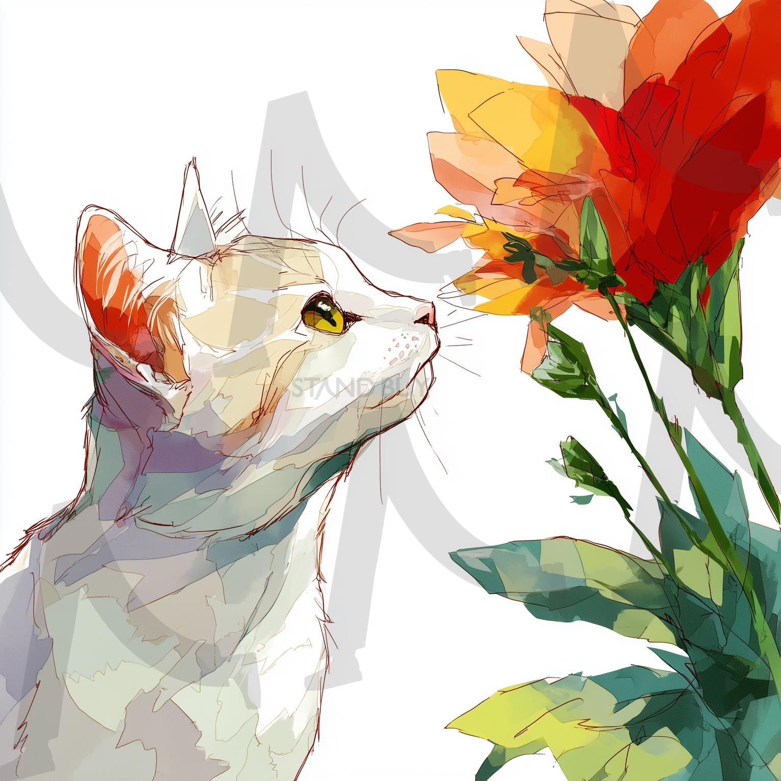 고양이 | 고양이, 귀여운고양이, 고양이얼굴, 고양이눈, 고양이수염, 고양이발바닥, 고양이자세, 고양이잠, 새끼고양이, 털고양이, 검은고양이, 흰고양이, 고양이장난감, 고양이식사, 고양이그루밍, 고양이점프, 고양이산책, 집고양이, 길고양이, 고양이일러스트, ai | 스탠바이 STANDBUY 디지털 콘텐츠