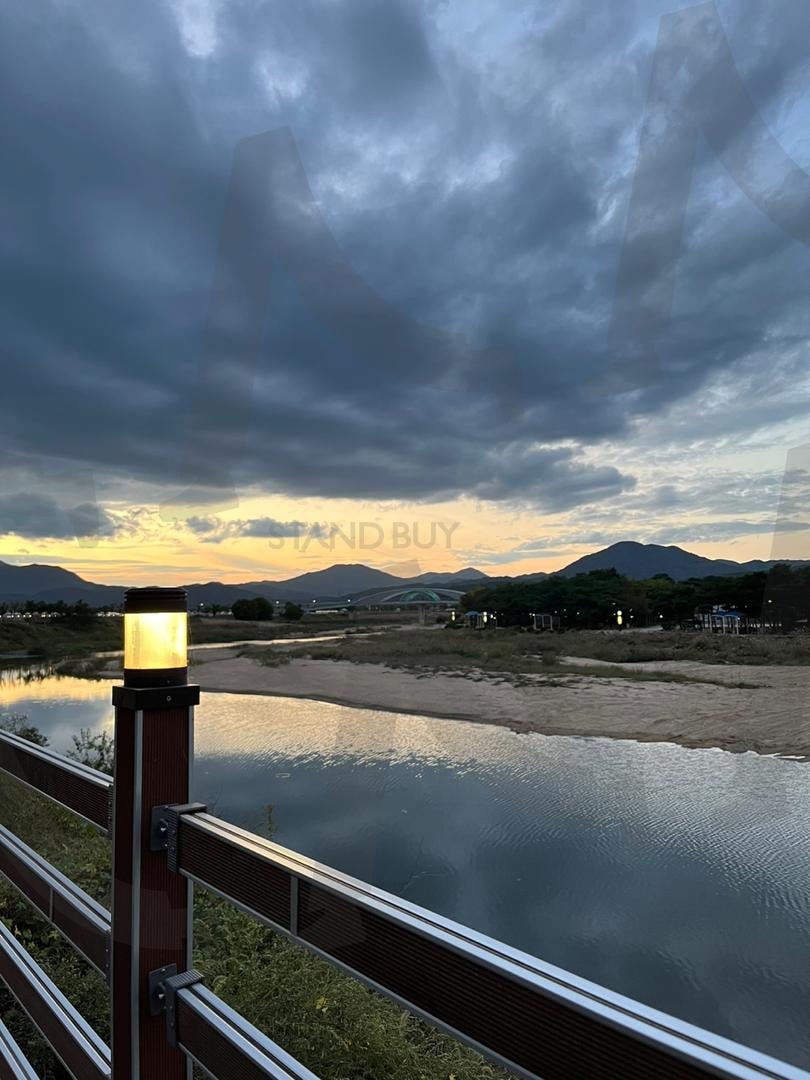 앞 공원 | 풍경, 강, 산책, 공원, 노을 | 스탠바이 STANDBUY 디지털 콘텐츠