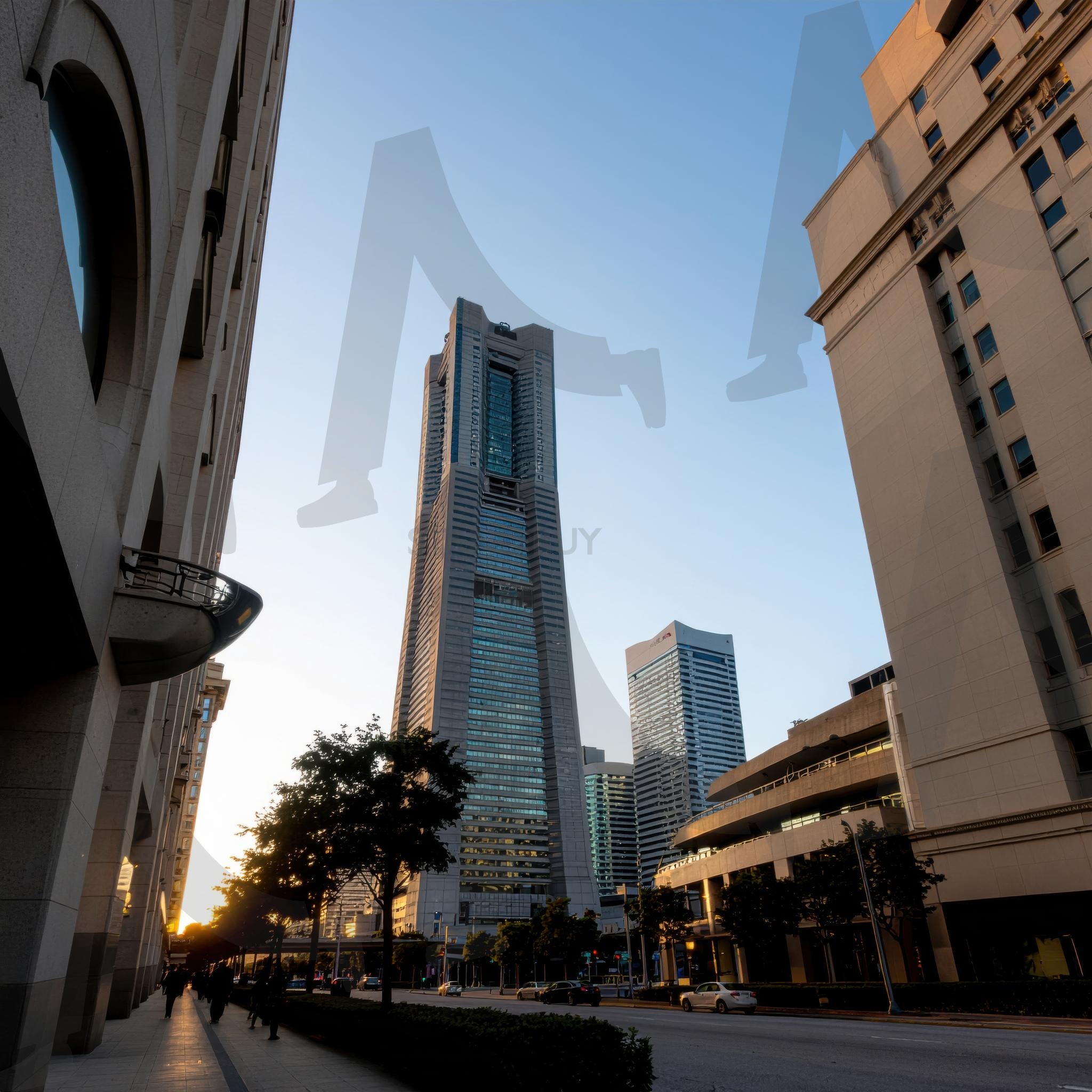 금융 중심지와 도시 개발의 상징으로서 현대적 초고층 건축물의 경제적 영향력 | 도시 스카이라인, 초고층 빌딩, 금융 중심지, 도시 개발, 현대 건축, 비즈니스 지구, 도시 계획, 랜드마크, 도시 경제, 상업 지구, ai | 스탠바이 STANDBUY 디지털 콘텐츠