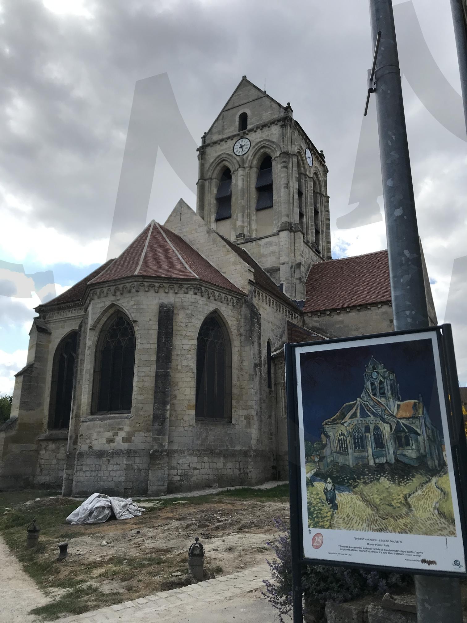 생트 루쉬 성당 | 고흐, 빈센트반고흐, 오베르의교회, 생트루쉬성당, 프랑스, 반고흐 | 스탠바이 STANDBUY 디지털 콘텐츠