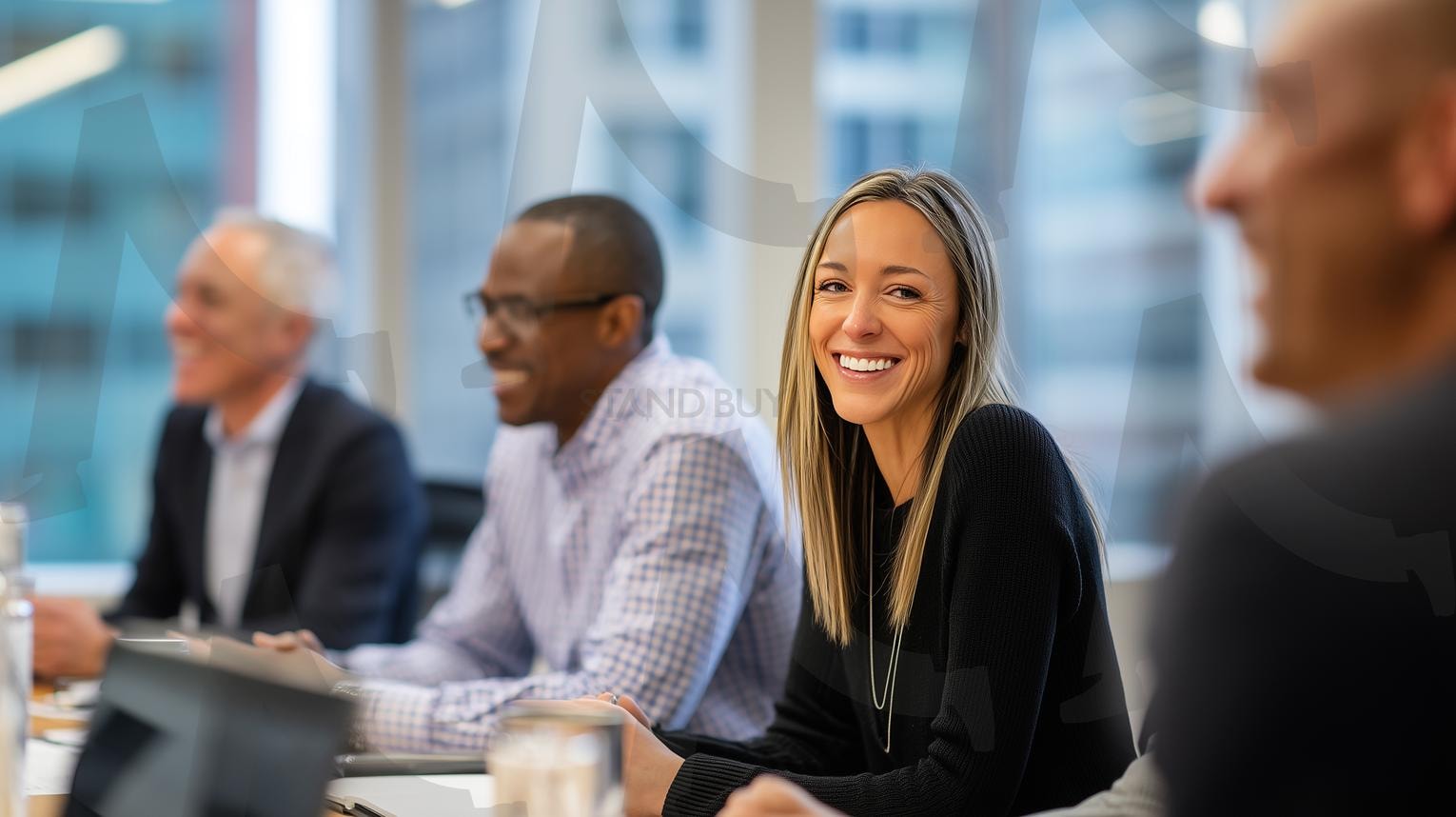 업무회의 | 브레인스토밍, 아이디어회의, 회사미팅, 팀미팅, 회의실, 아이디어발상, 창의적토론, 협업, 비즈니스토론, 프레젠테이션, 회의자료, 화이트보드, 포스트잇, 회의참석자, 그룹토론, 전략회의, 업무협의, 프로젝트회의, 의견교환, 사무실회의, 회의장면, 팀워크, 발표, 아이디어, 미팅, 비즈니스미팅, 업무미팅, 주간회의, ai | 스탠바이 STANDBUY 디지털 콘텐츠