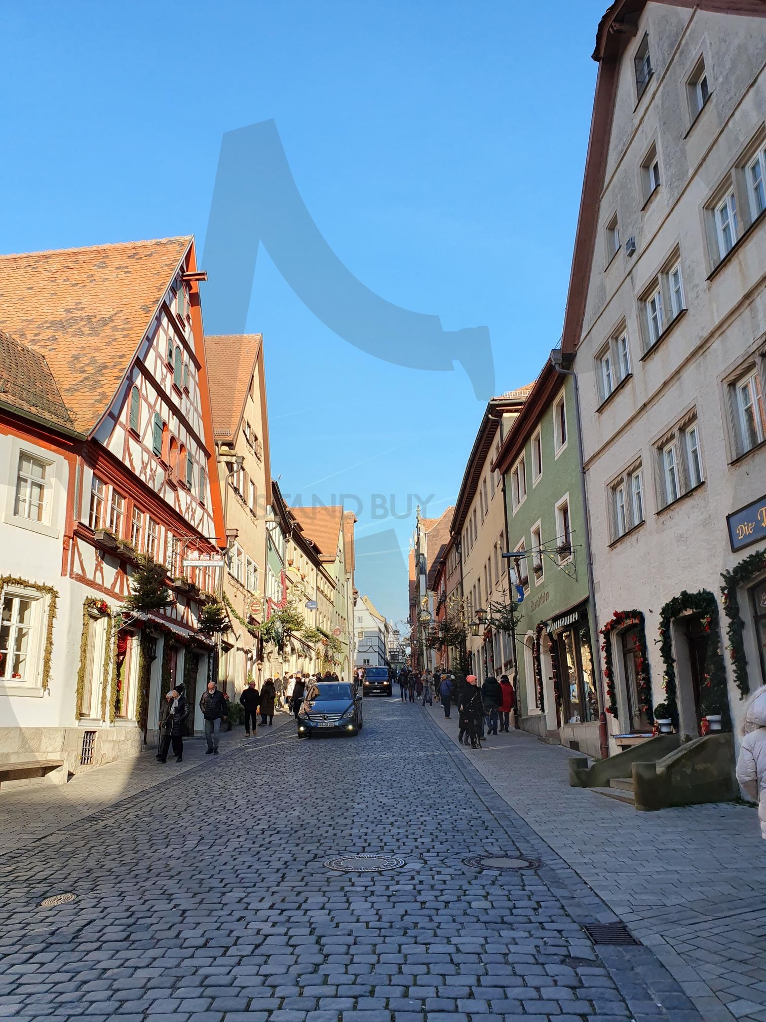 로텐부르크 거리 | 로텐부르크, 독일 바이에른주, 동화 속 중세의 마을, 로맨틱 가도, Rothenburg | 스탠바이 STANDBUY 디지털 콘텐츠