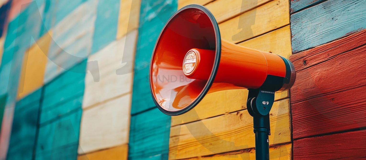 공지사항 | 메가폰, 메가폰외침, 외치는사람, 메가폰남자, 메가폰여자, 확성기, 발표, 시위, 응원, 연설, 소리치는사람, 메시지전달, 캠페인, 리더십, 알림, 공지, 집회, 열정, 주장, 목소리, 환호, 공지사항, ai | 스탠바이 STANDBUY 디지털 콘텐츠