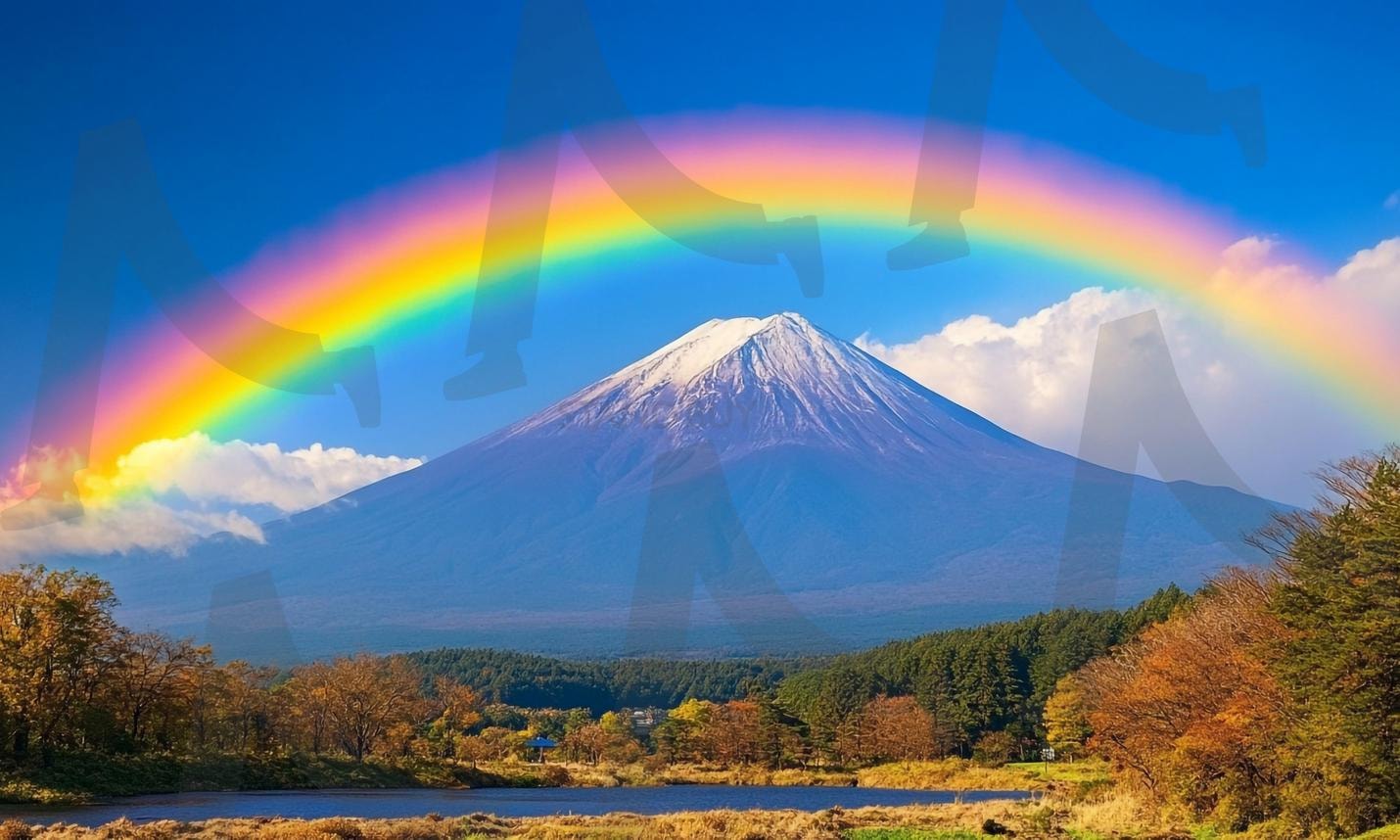 무지개 | 무지개, 레인보우, rainbow, 숲, 맑음, 무지개빛, 일기예보, 날씨, 스펙트럼, 하늘, 후지산, 일본, 자연, 들판, ai | 스탠바이 STANDBUY 디지털 콘텐츠